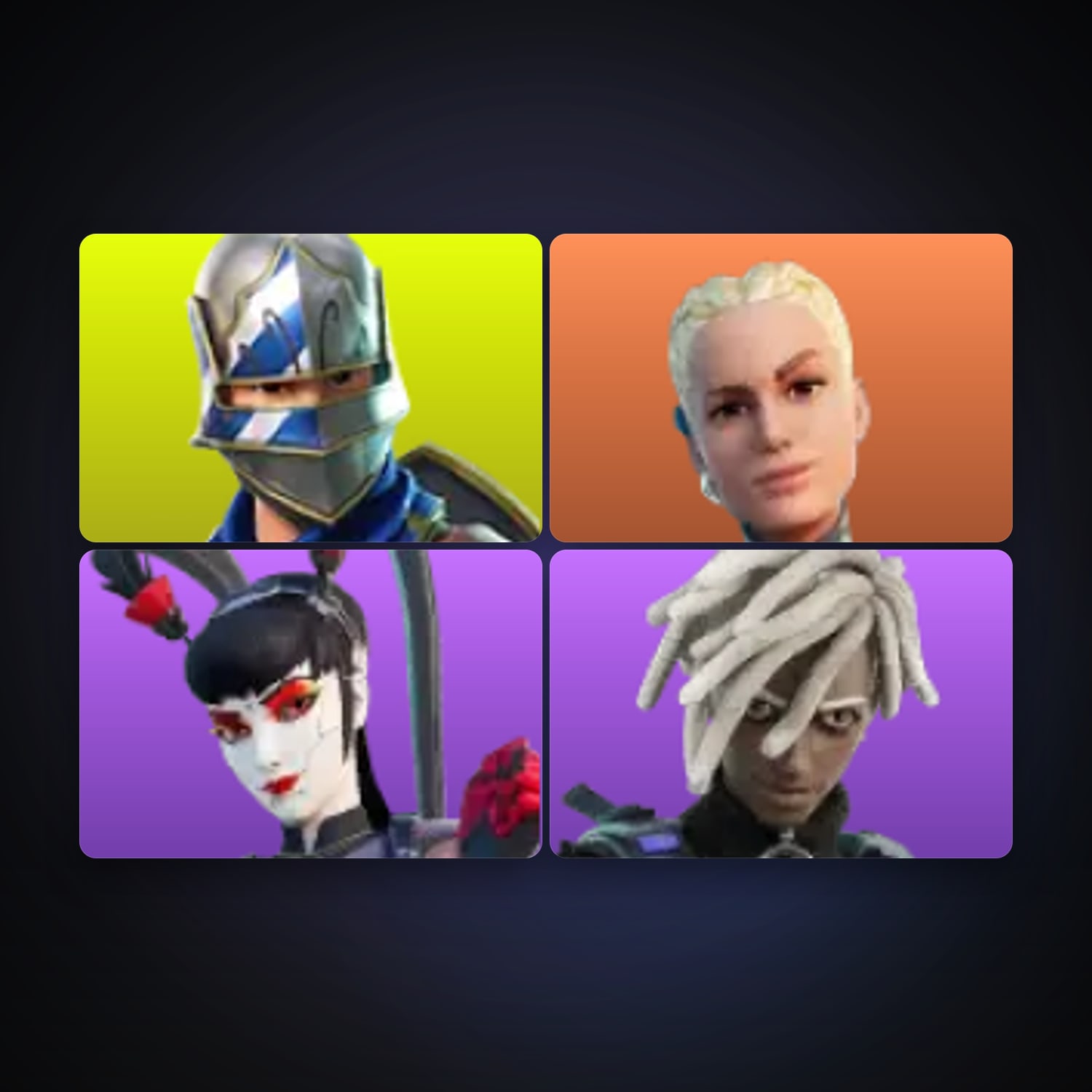 Fortnite | 4 Skins | 1.2K V-Bucks | Level 241 | 35 Wins — HabibiAccounts