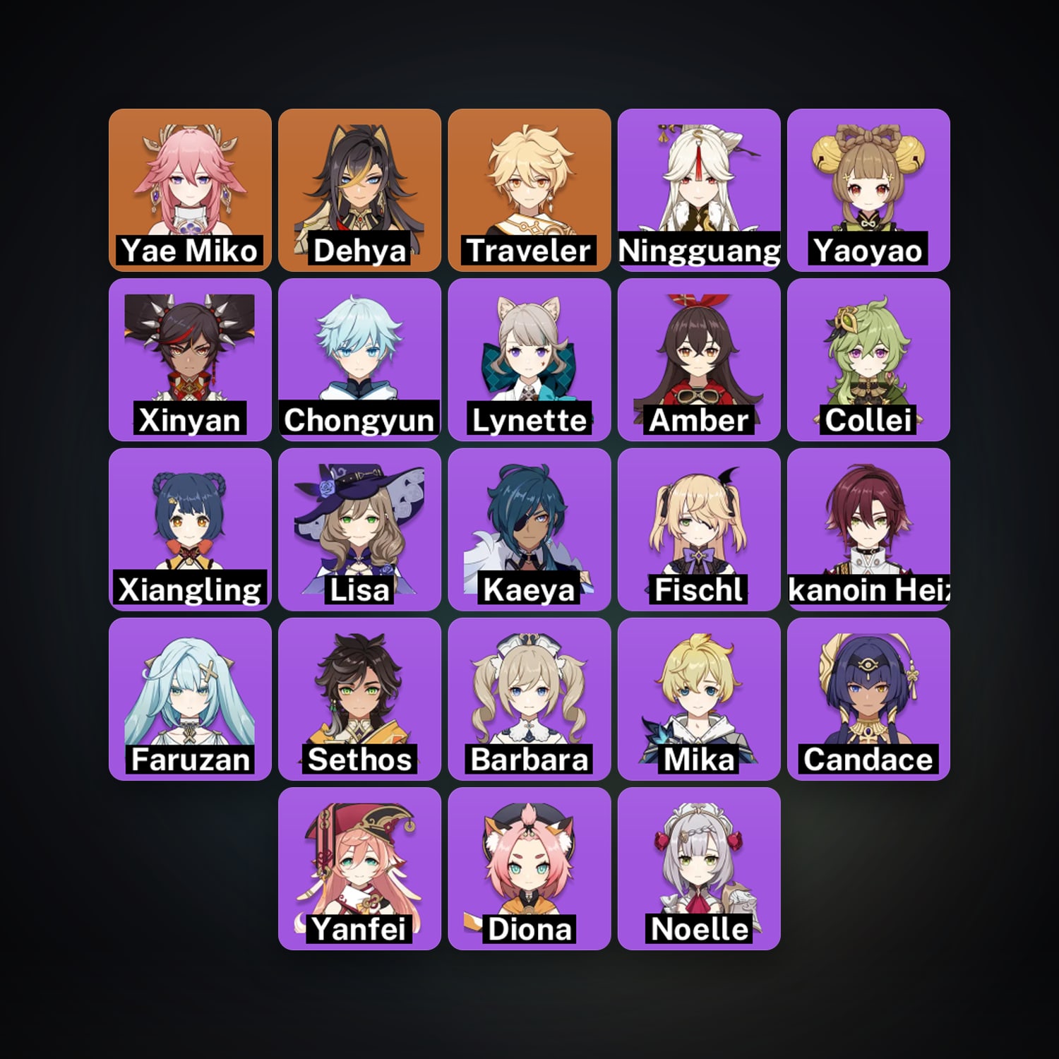 Genshin Impact | AR 49 | 23 Chars | 2× 5★ — HabibiAccounts