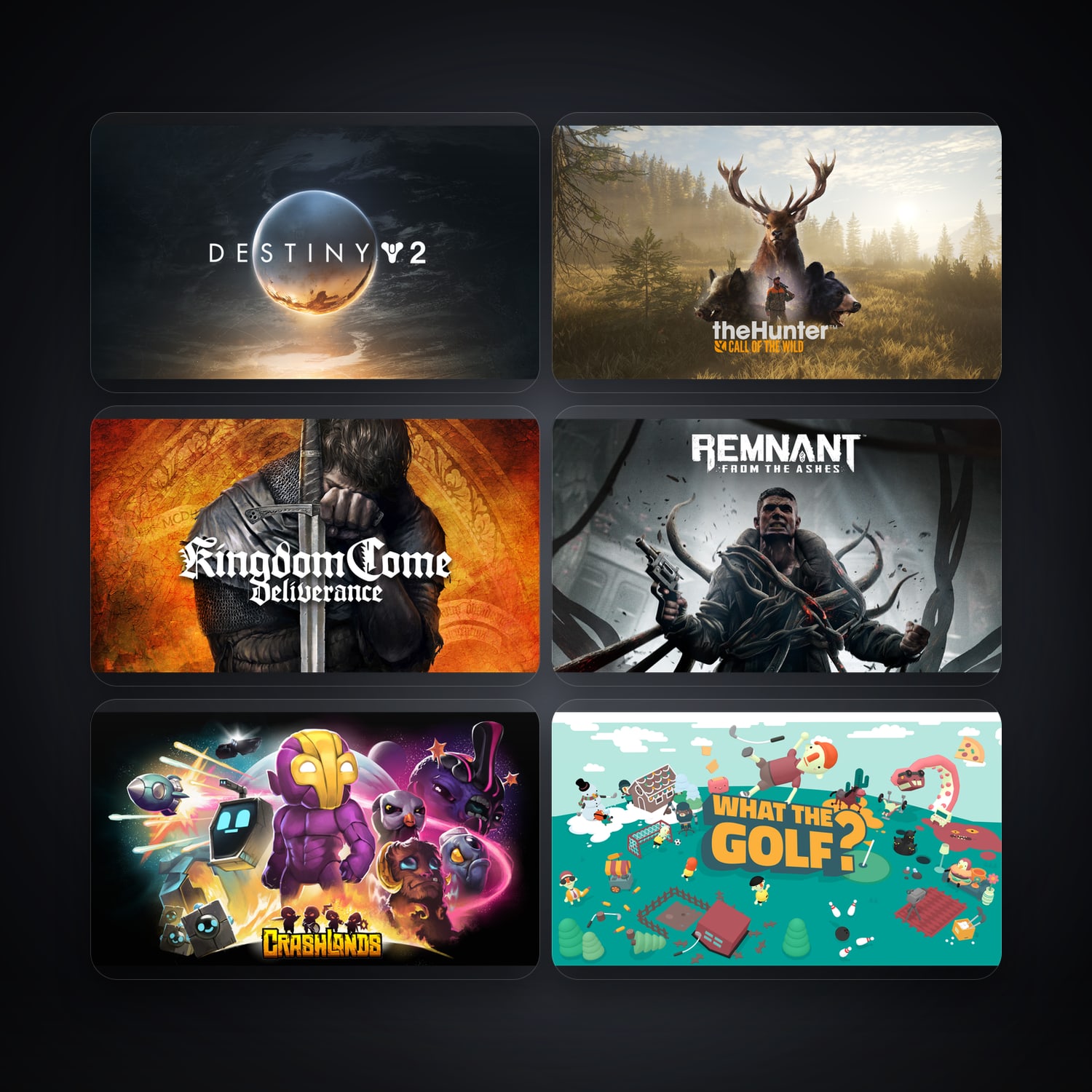 Destiny 2 & theHunter: Call of the Wild | 585 Games — HabibiAccounts