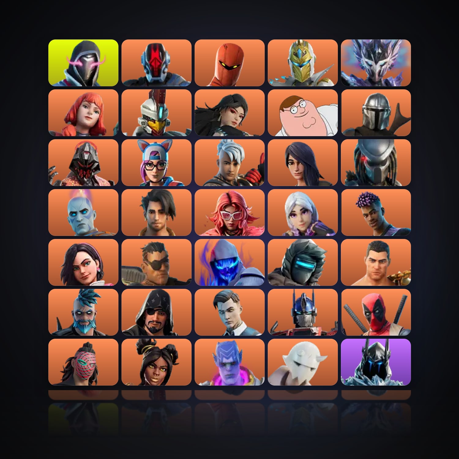 Fortnite | 262 Skins | 200 V-Bucks | Level 3738 | 449 Wins — HabibiAccounts
