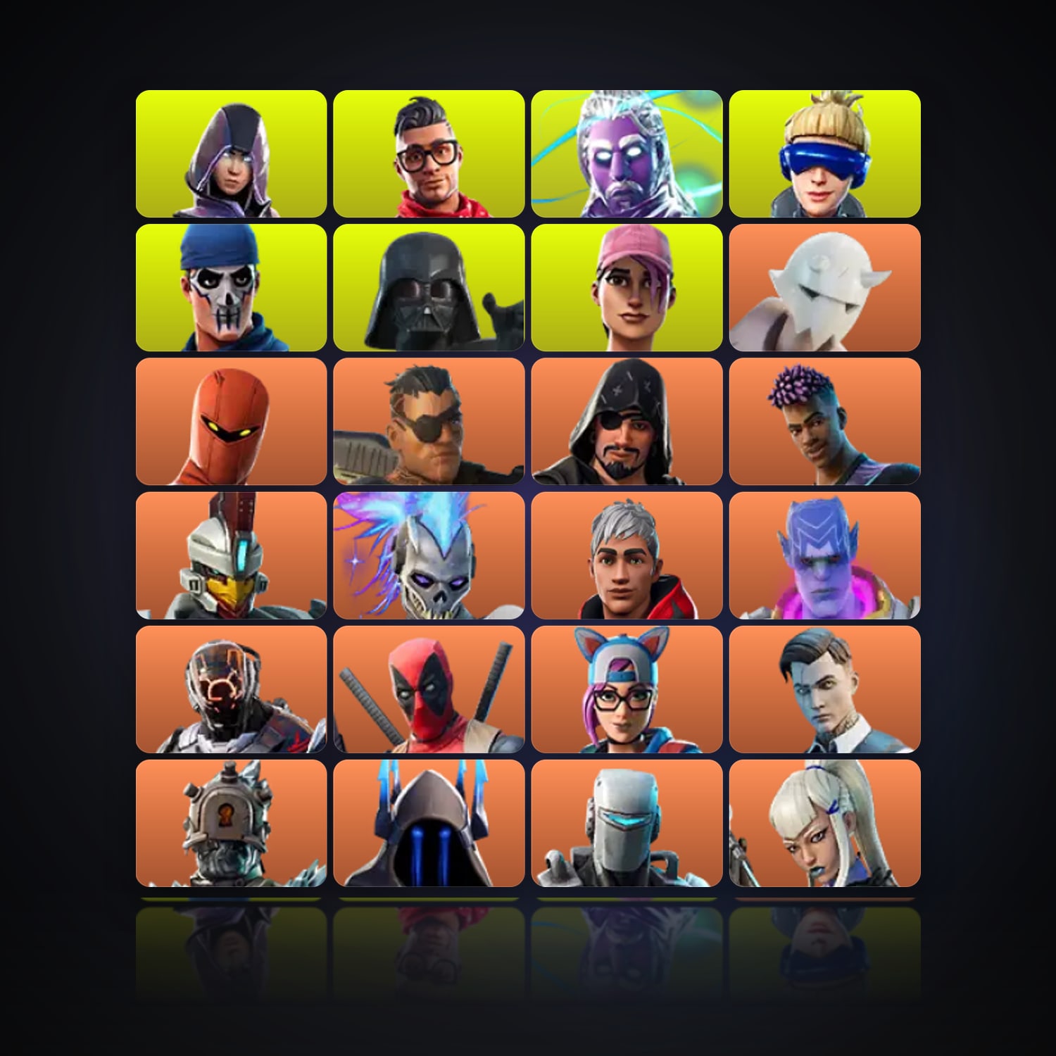 Fortnite | 175 Skins | 600 V-Bucks | Level 2647 | 524 Wins — HabibiAccounts