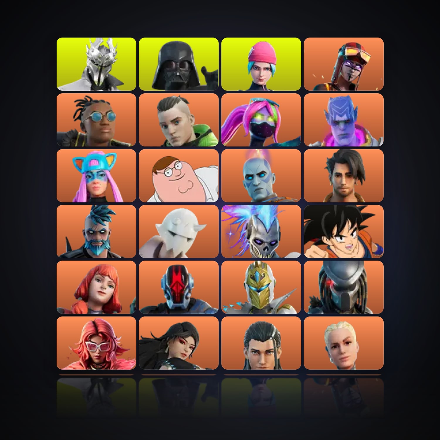 Fortnite | 197 Skins | 250 V-Bucks | Level 2623 | 252 Wins — HabibiAccounts