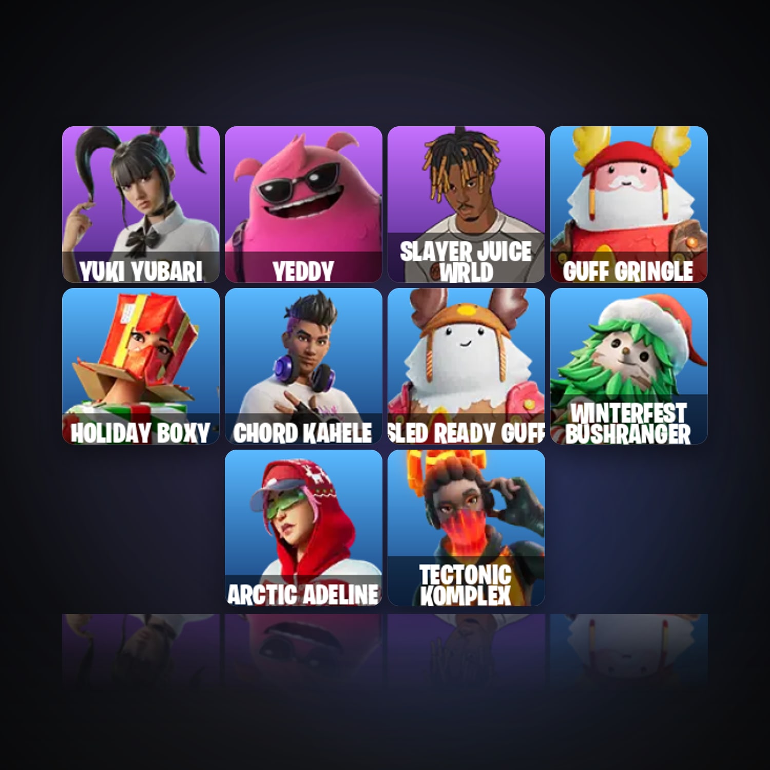 Fortnite | 11 Skins | 500 V-Bucks | Level 324 | 11 Wins — HabibiAccounts