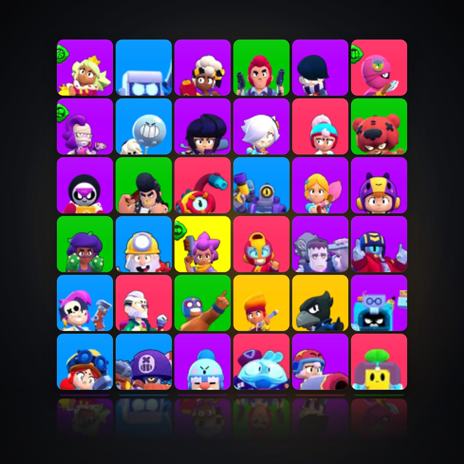 61 Brawlers | 13.1K Trophies — HabibiAccounts