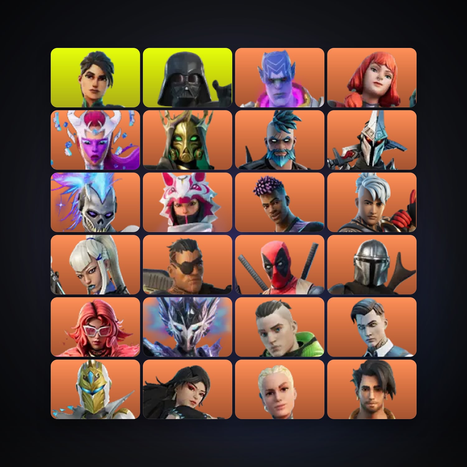 Fortnite | 169 Skins | 1K V-Bucks | Level 2910 | 303 Wins — HabibiAccounts