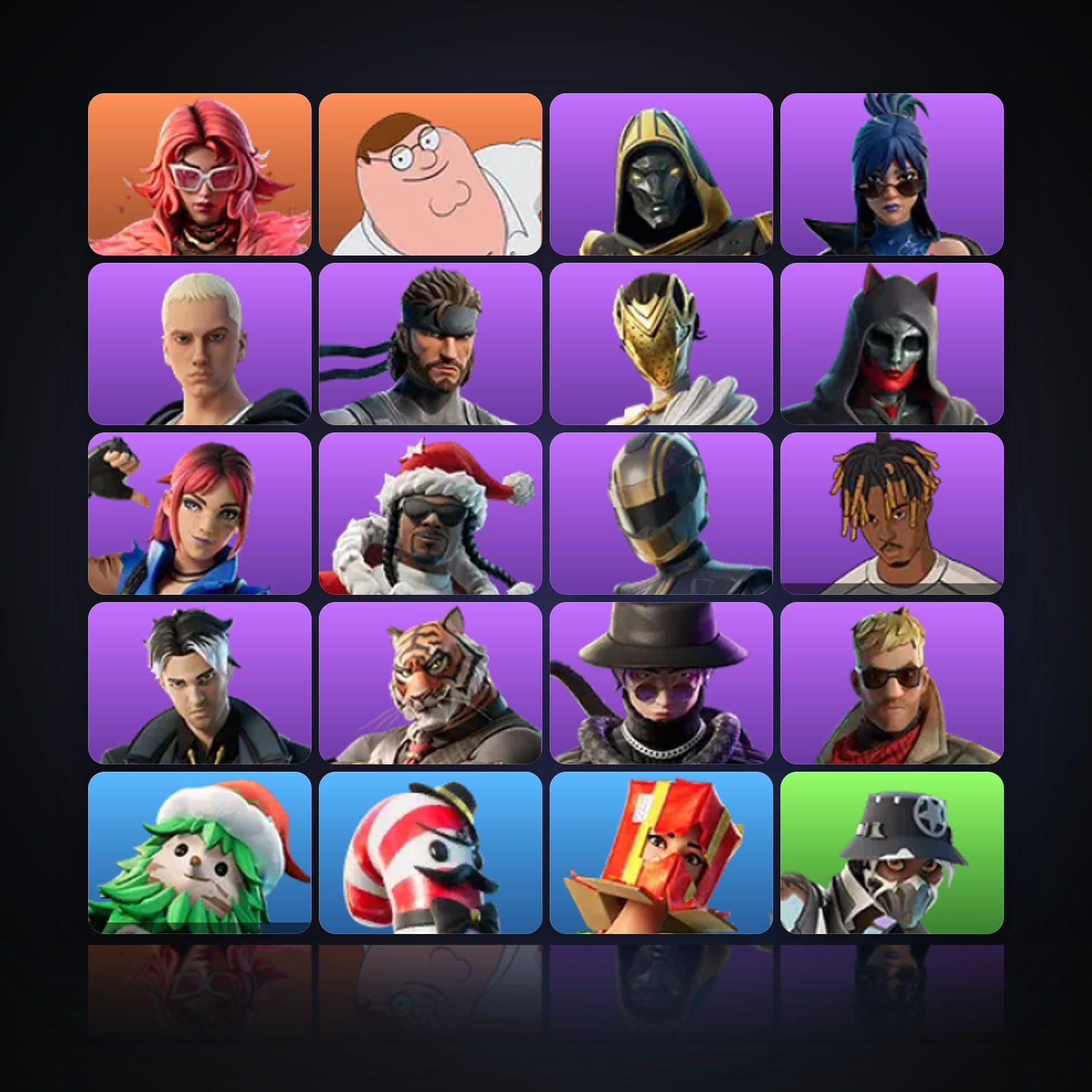 Fortnite | 23 Skins | 50 V-Bucks | Level 963 | 73 Wins — HabibiAccounts