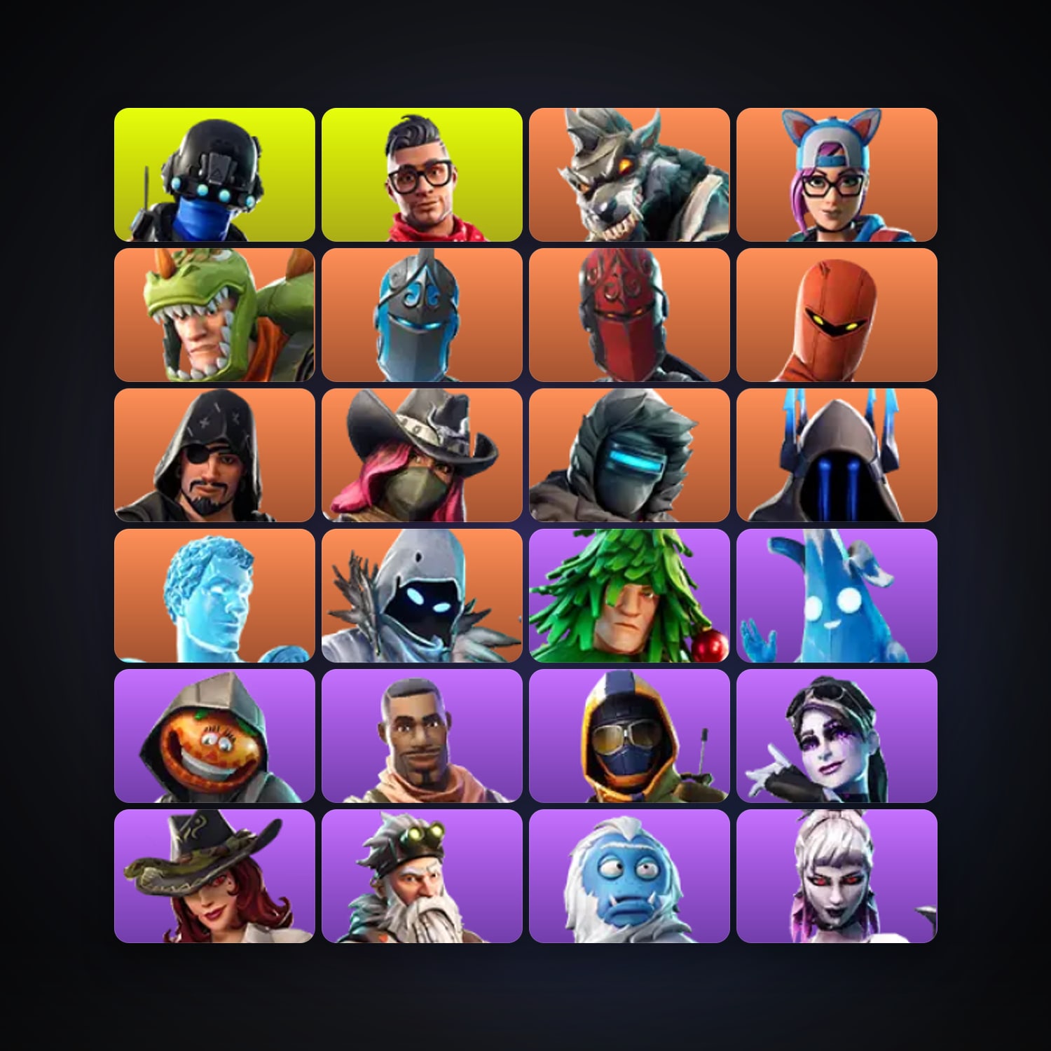 Fortnite | 48 Skins | 750 V-Bucks | Level 363 | 85 Wins — HabibiAccounts