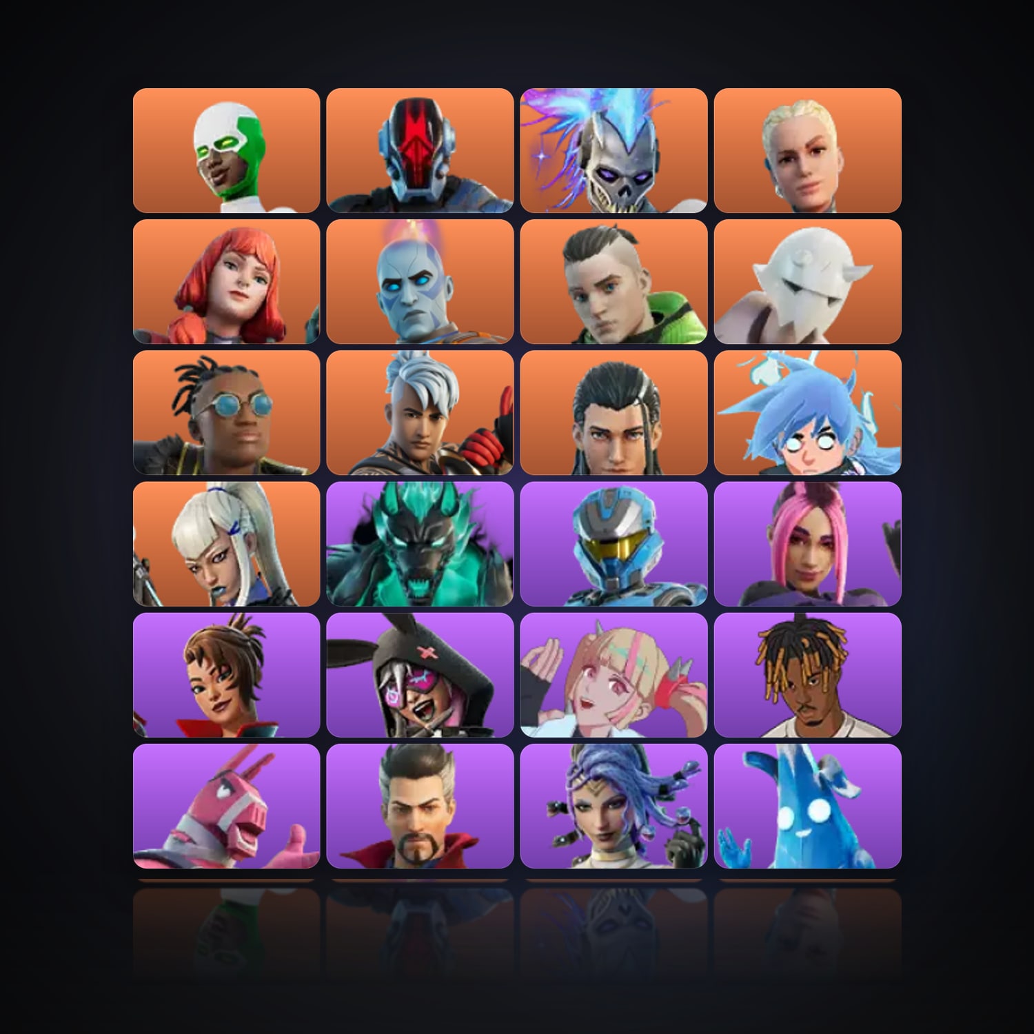 Fortnite | 88 Skins | 100 V-Bucks | Level 2449 | 214 Wins — HabibiAccounts