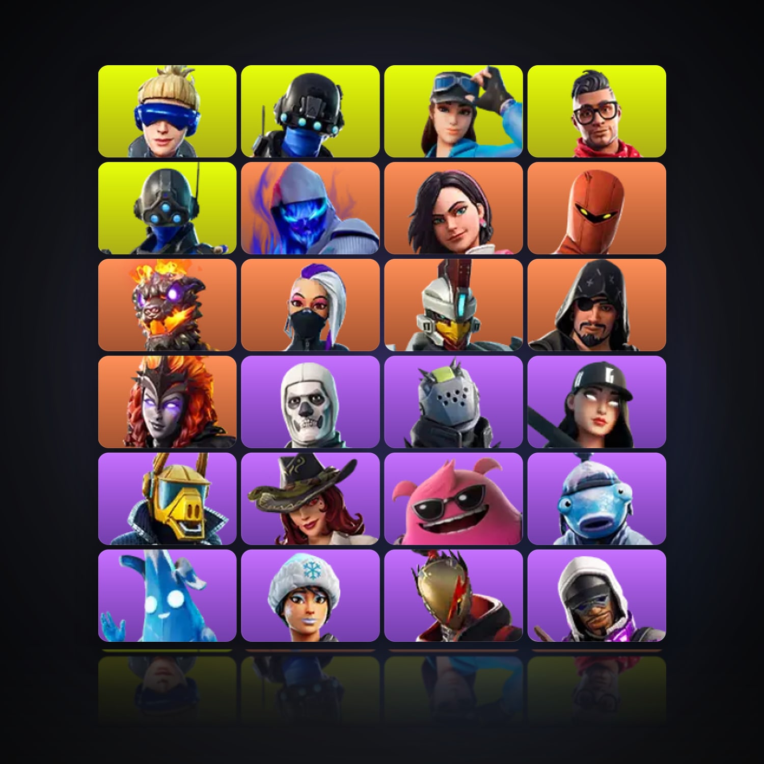 Fortnite | 54 Skins | Level 937 | 71 Wins — HabibiAccounts