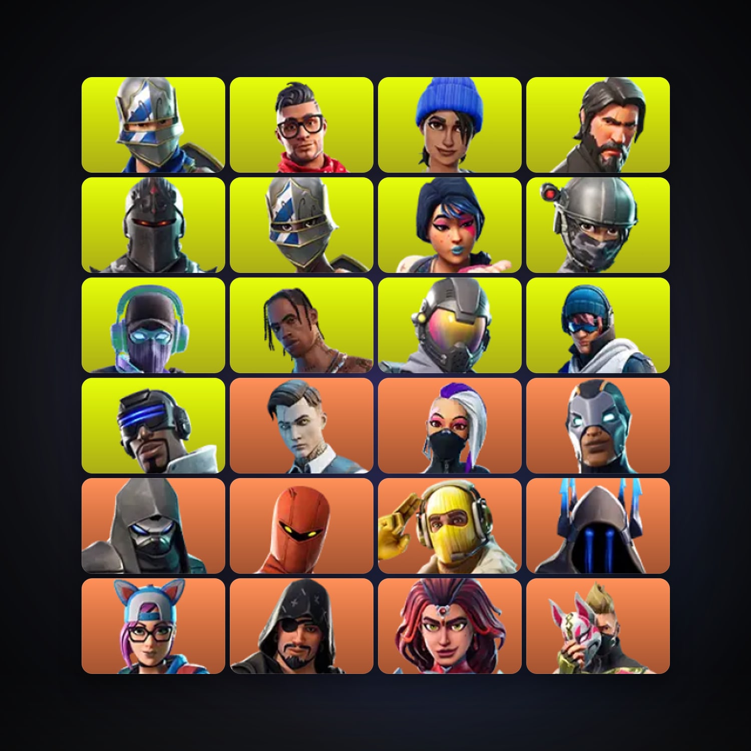 Fortnite | 69 Skins | 300 V-Bucks | Level 790 | 166 Wins — HabibiAccounts