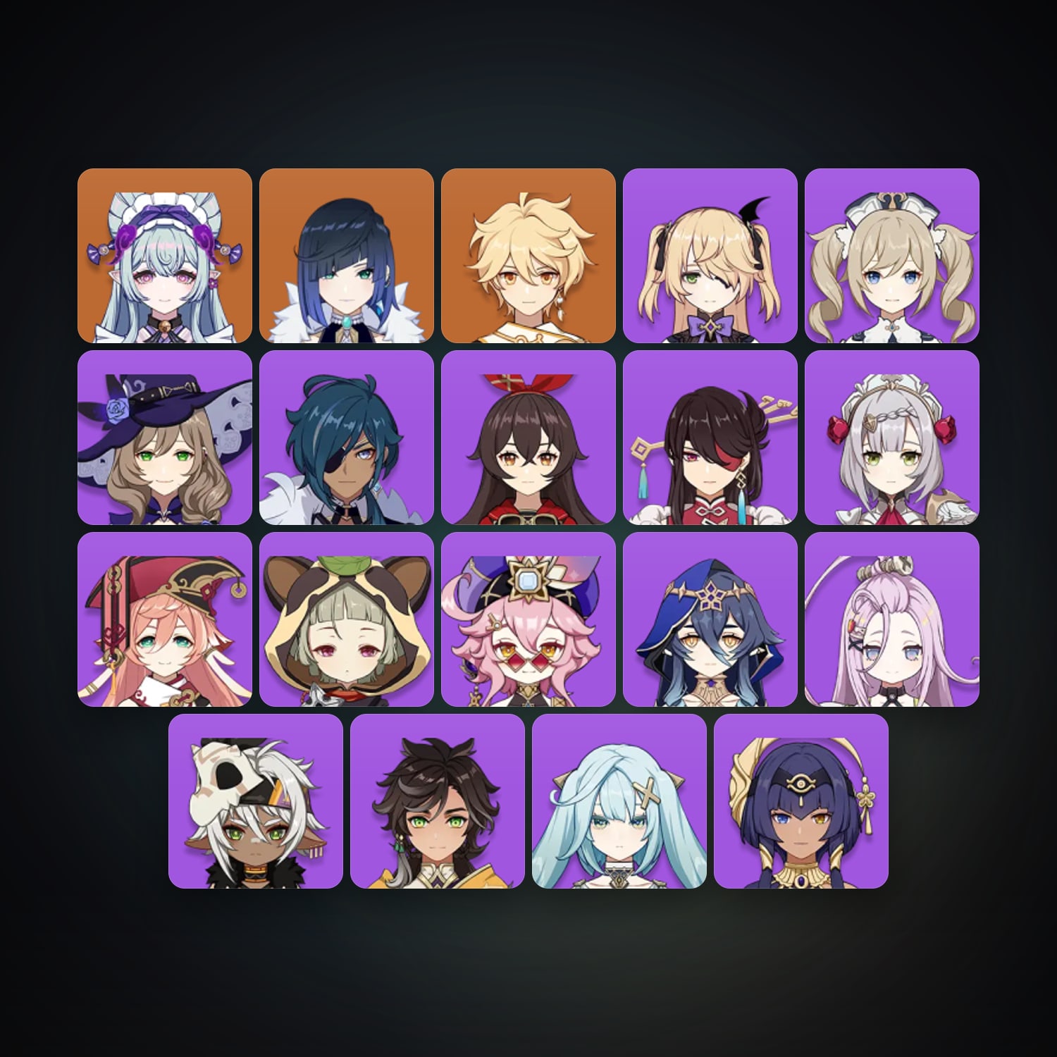 Genshin Impact | AR 23 | 19 Chars | 2× 5★ — HabibiAccounts