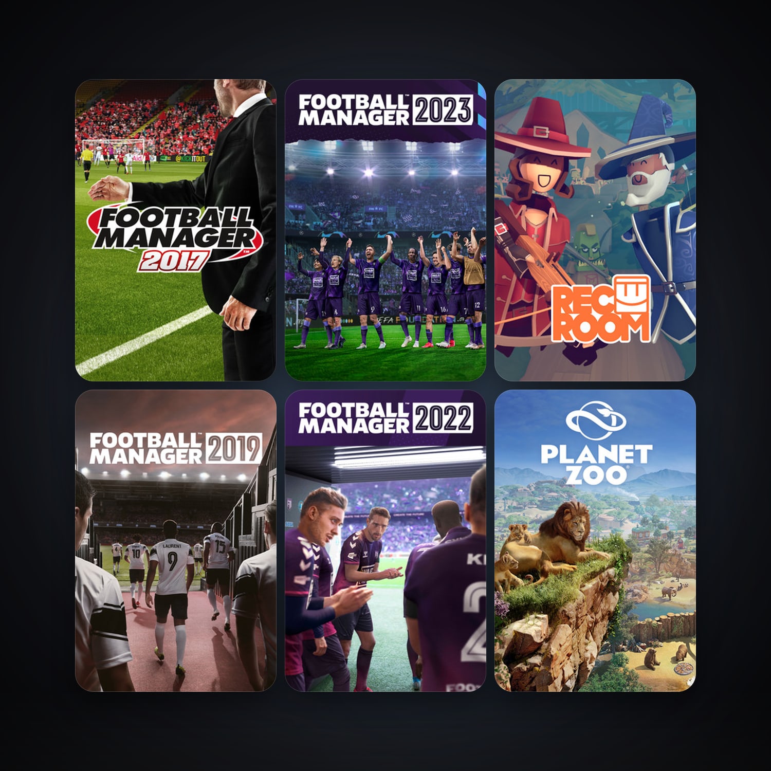 Football Manager 2017 & Football Manager 2023 | Level 10 | 10 Games | Clean — HabibiAccounts