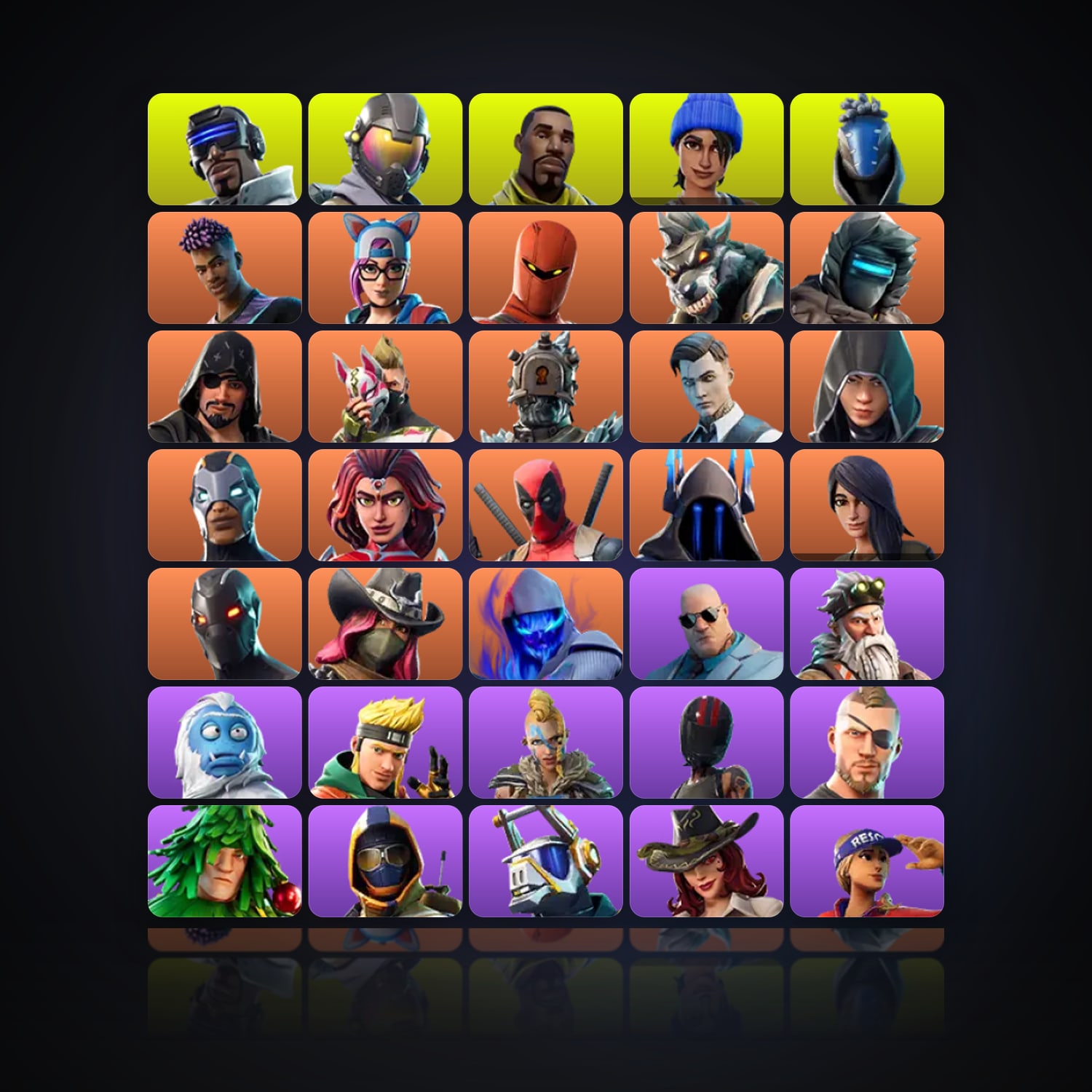 Fortnite | 88 Skins | 350 V-Bucks | Level 1383 | 123 Wins — HabibiAccounts