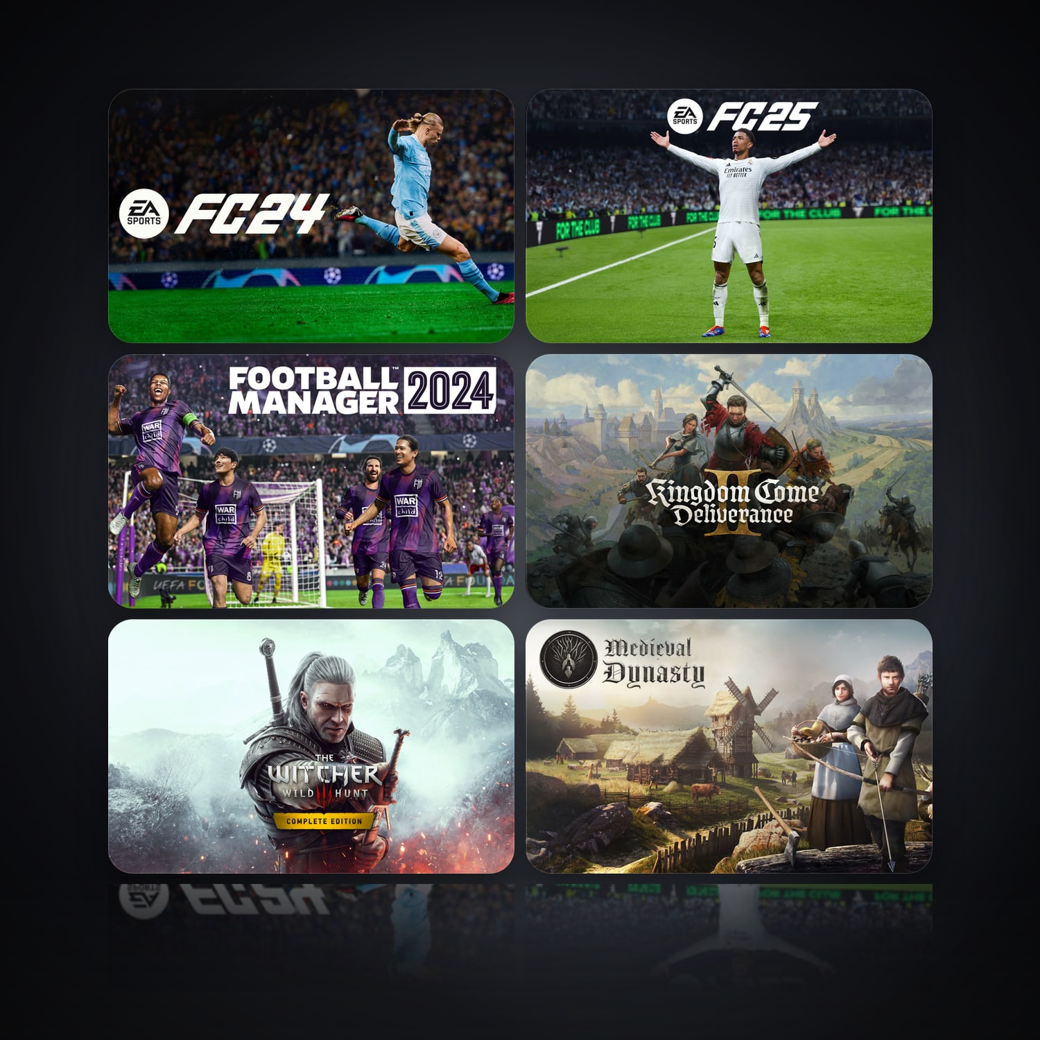 EA SPORTS FC 24 & EA SPORTS FC 25 | 33 Games — HabibiAccounts