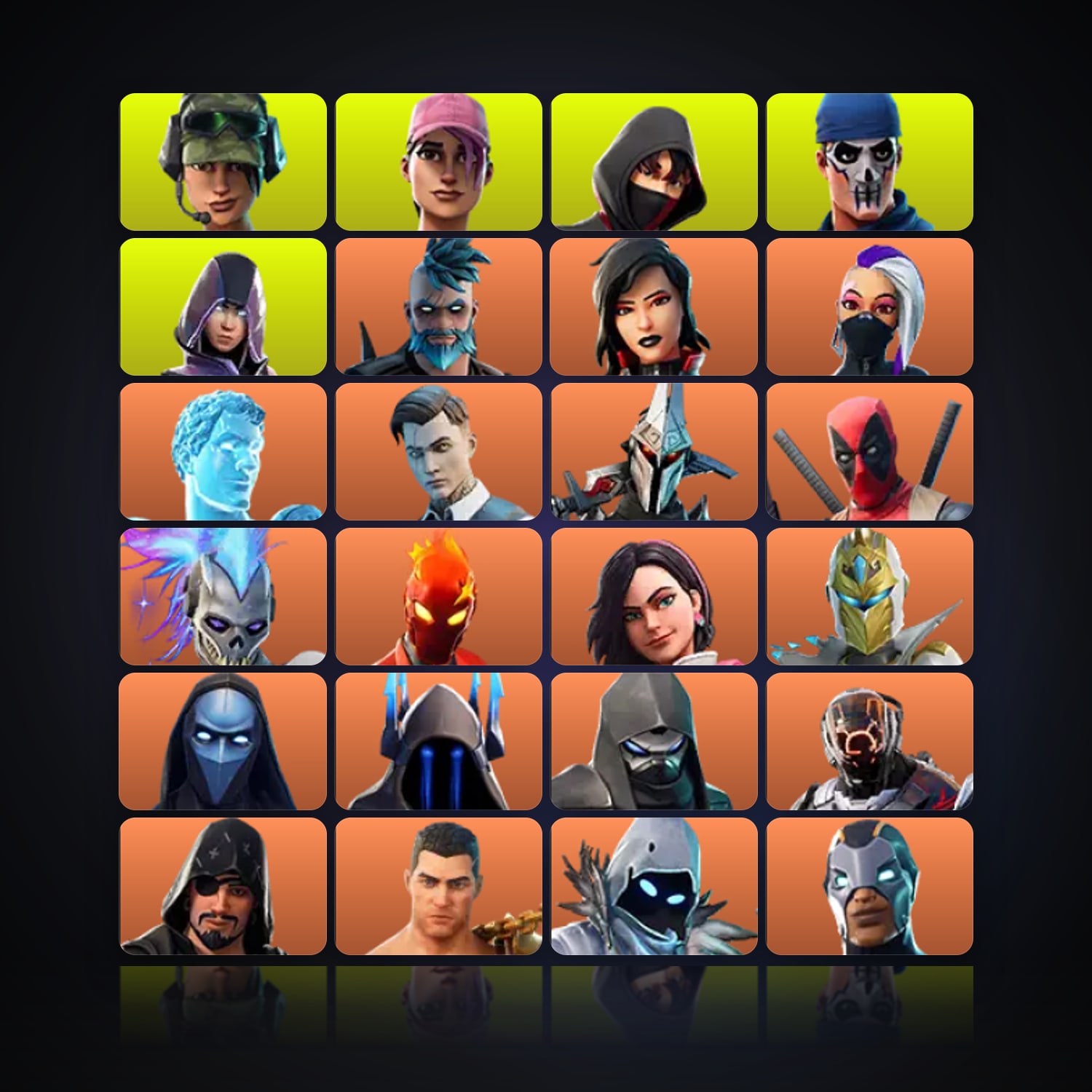 Fortnite | 248 Skins | 400 V-Bucks | Level 1973 | 484 Wins — HabibiAccounts