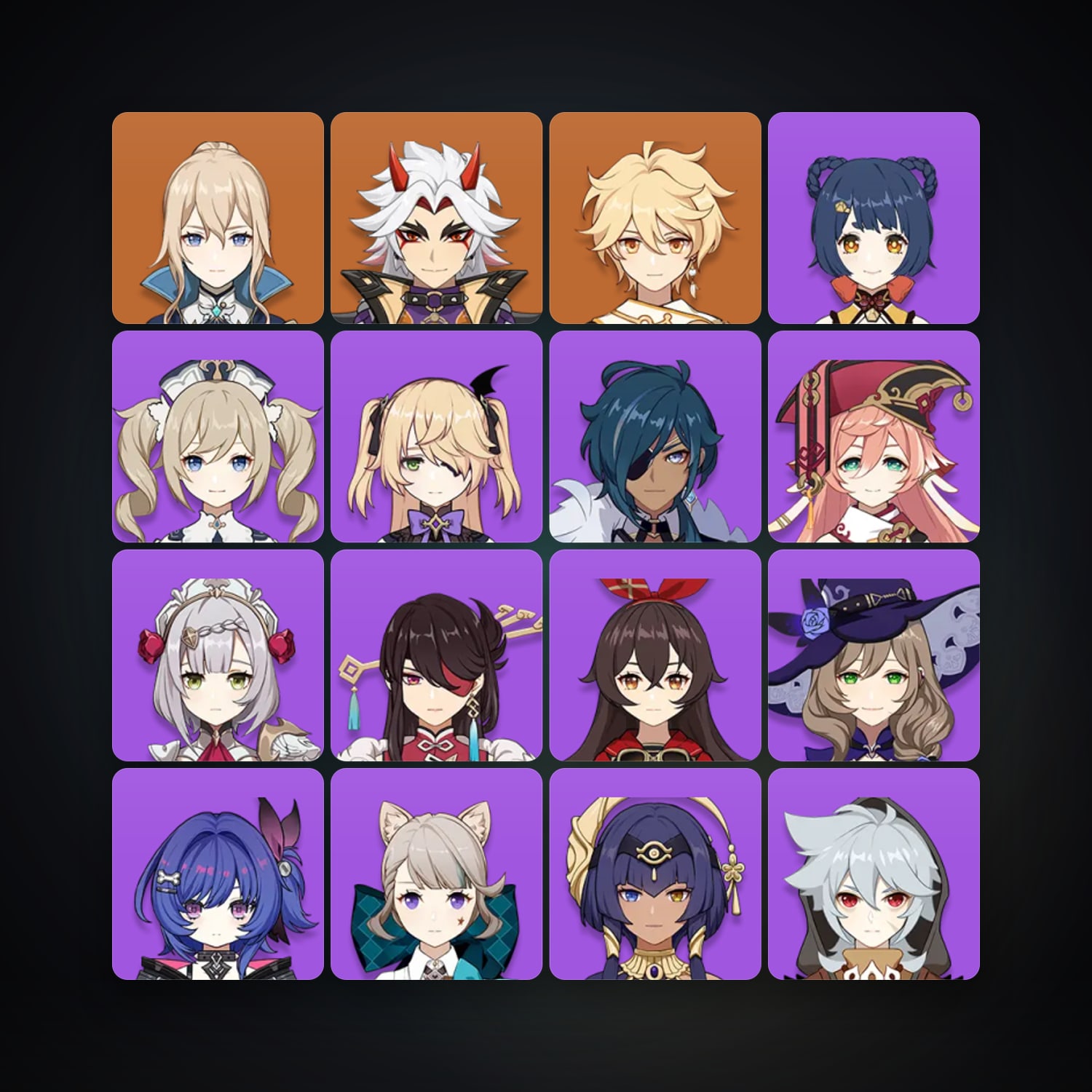 Genshin Impact | AR 28 | 16 Chars | 2× 5★ — HabibiAccounts