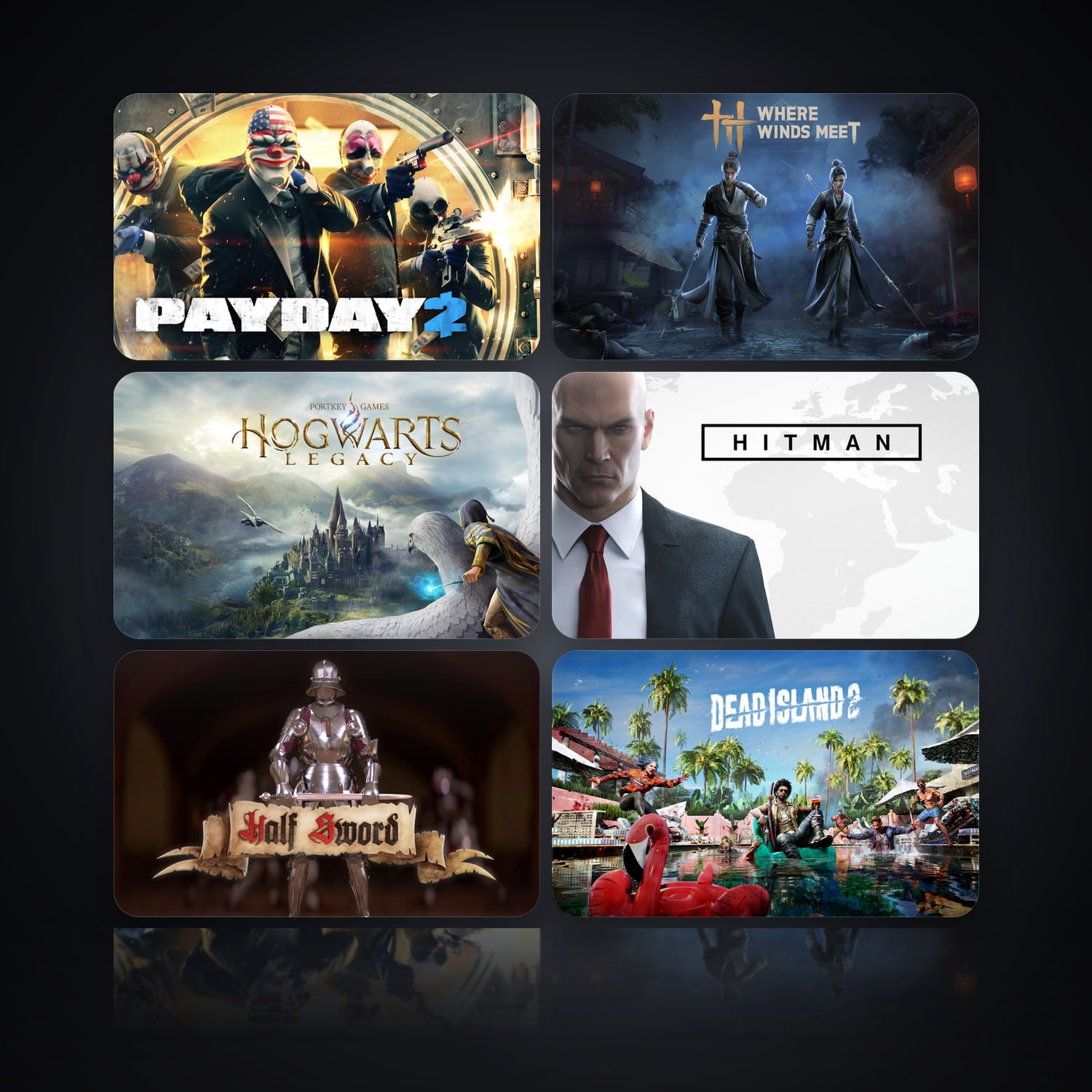 PAYDAY 2 & Where Winds Meet | 7 Games — HabibiAccounts