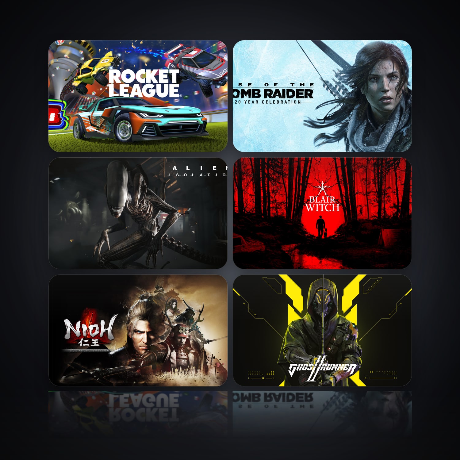 Rocket League & Rise of the Tomb Raider: 20 Year Celebration | 47 Games — HabibiAccounts
