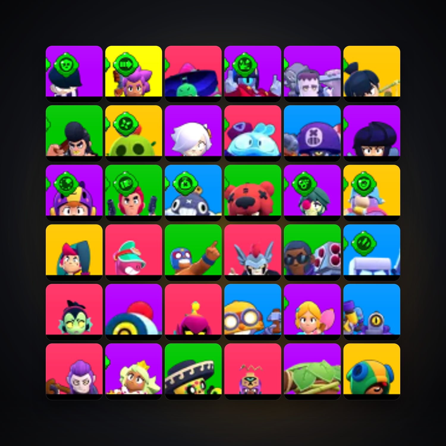 81 Brawlers | 34.1K Trophies — HabibiAccounts
