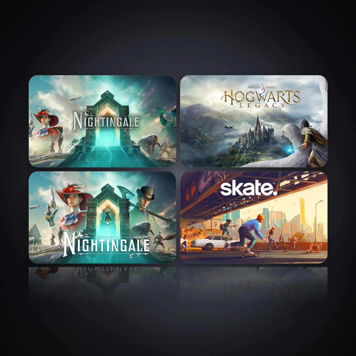 Nightingale & Hogwarts Legacy | 4 Games — HabibiAccounts