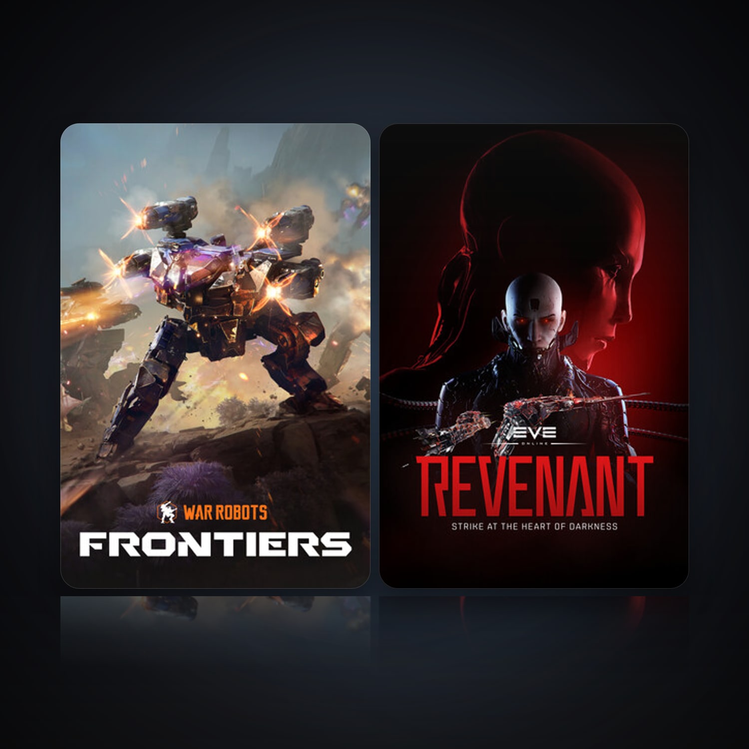 War Robots: Frontiers & EVE Online — HabibiAccounts