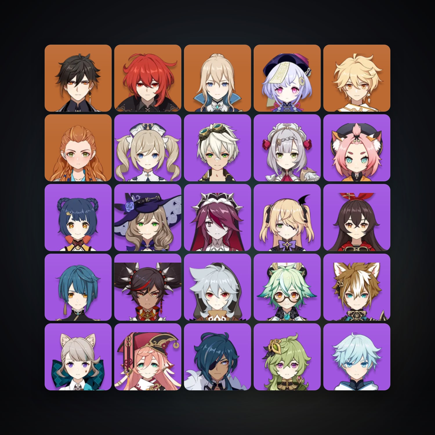 Genshin Impact | AR 49 | 26 Chars | 4× 5★ — HabibiAccounts
