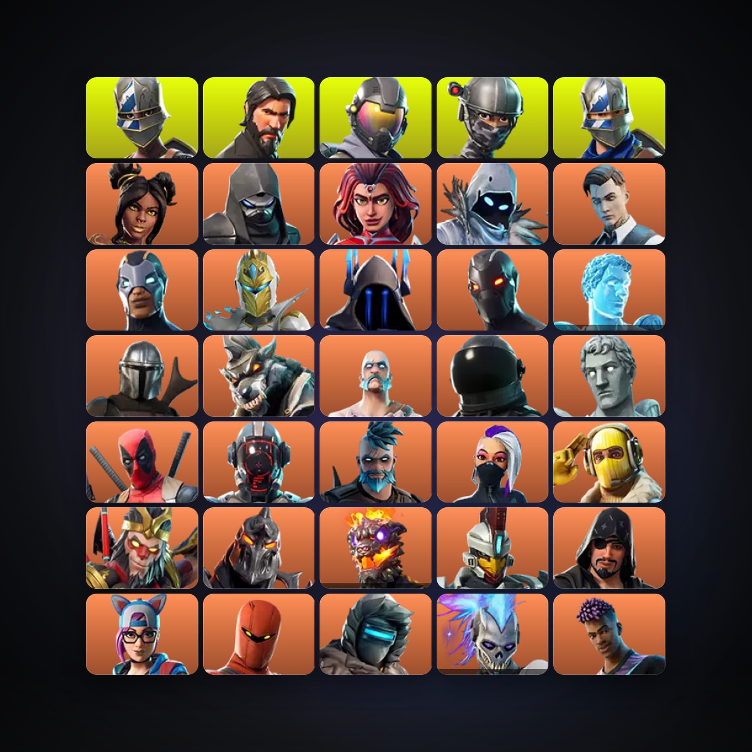 Fortnite | 205 Skins | 3.8K V-Bucks | Level 1931 | 345 Wins — HabibiAccounts