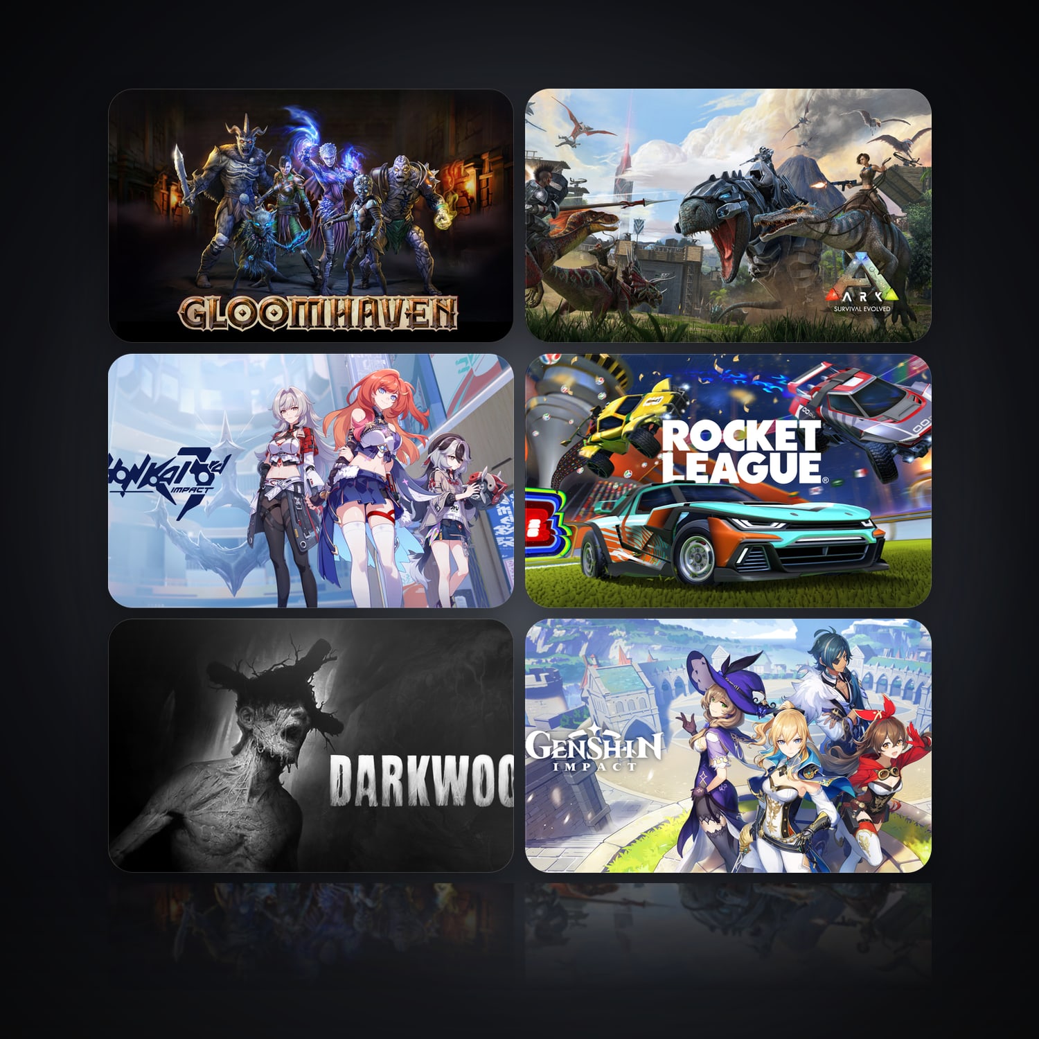 Gloomhaven & ARK: Survival Evolved | 6 Games — HabibiAccounts