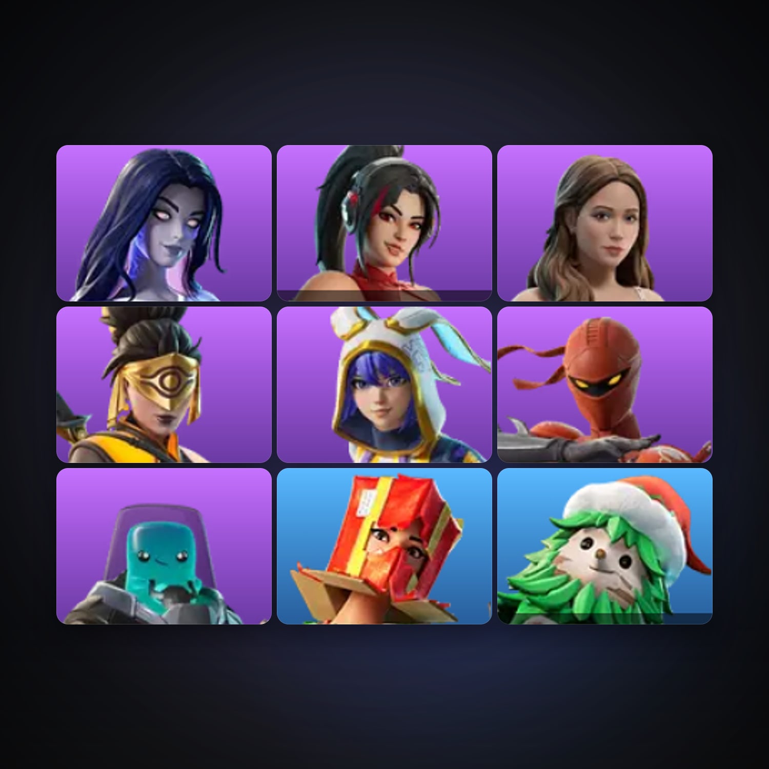 Fortnite | 9 Skins | 100 V-Bucks | Level 40 | 3 Wins — HabibiAccounts
