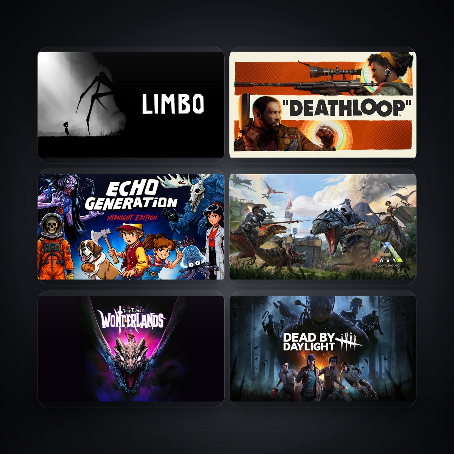Limbo & DEATHLOOP | 6 Games — HabibiAccounts