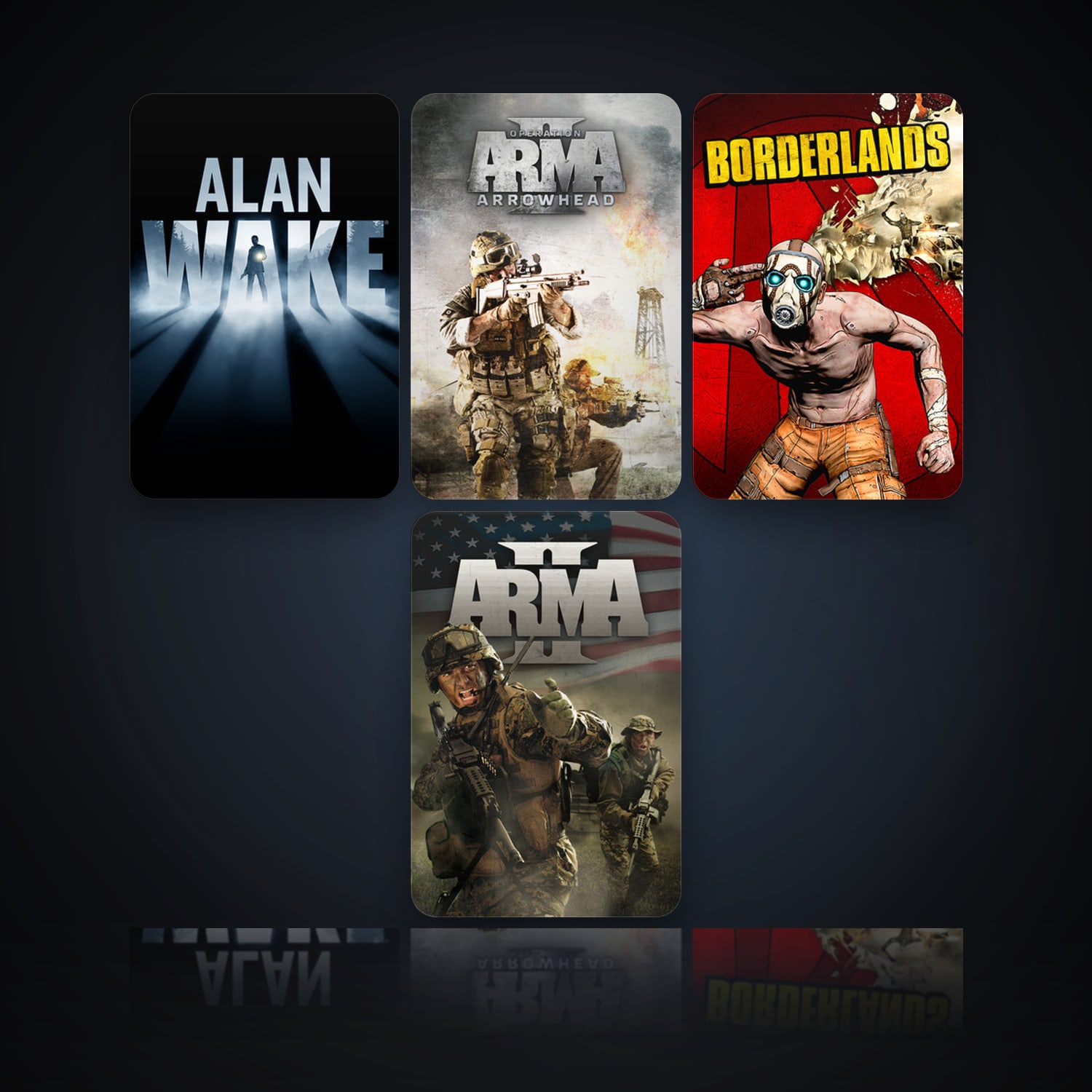 Alan Wake & Arma 2: Operation Arrowhead | 11 Games | Clean — HabibiAccounts