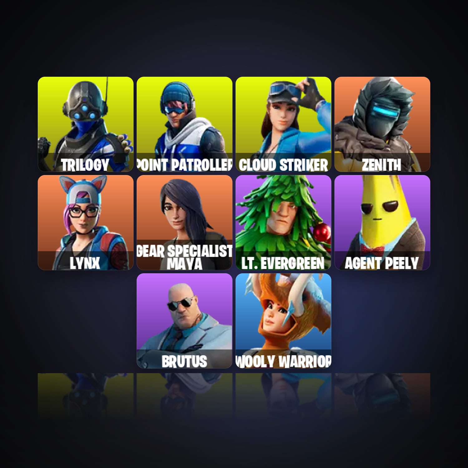 Fortnite | 11 Skins | Level 168 | 7 Wins — HabibiAccounts