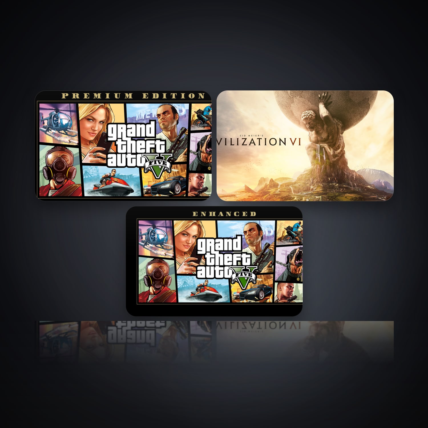 هالحساب إبك فيه Grand Theft Auto V وSid Meier's Civilization VI، GB — HabibiAccounts