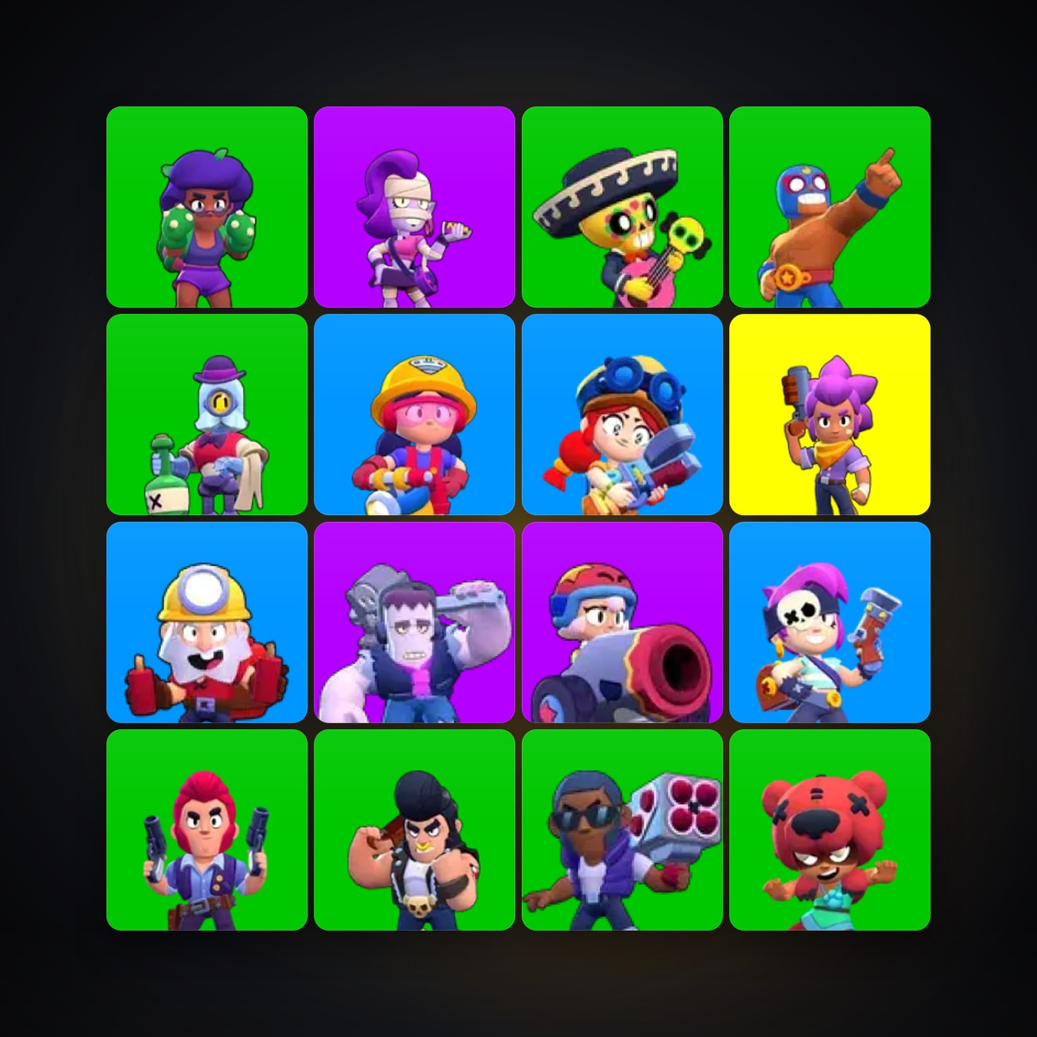 16 Brawlers | 943 Trophies — HabibiAccounts