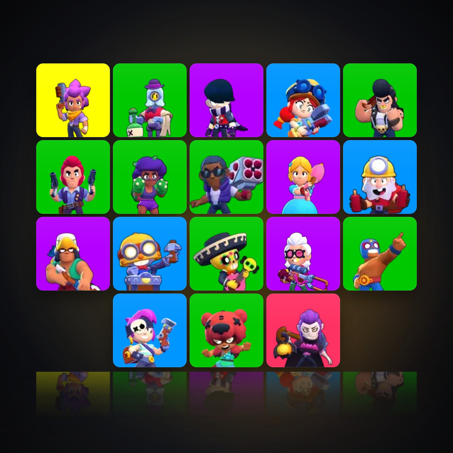 18 Brawlers | 3.6K Trophies — HabibiAccounts
