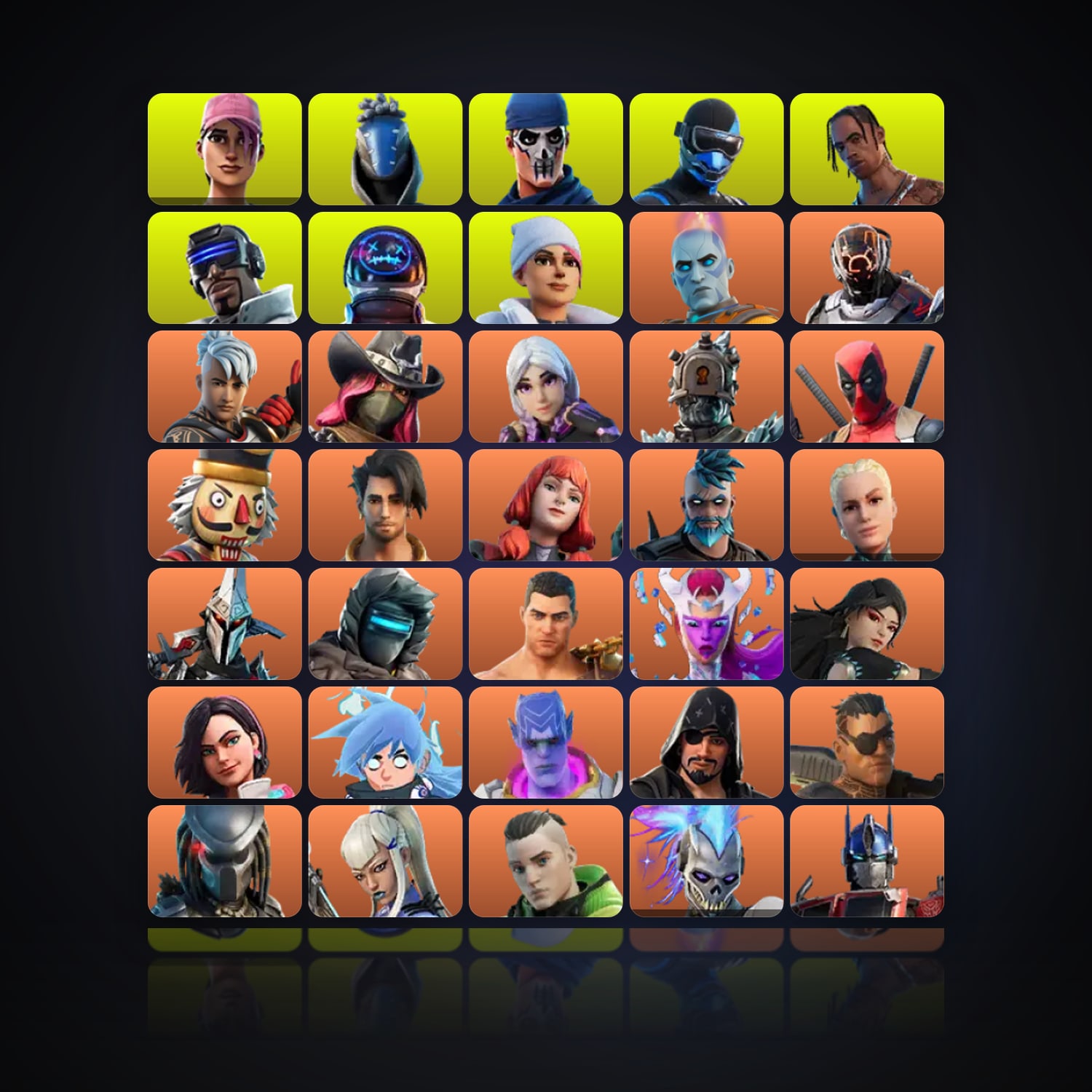 Fortnite | 221 Skins | Level 3640 | 333 Wins — HabibiAccounts