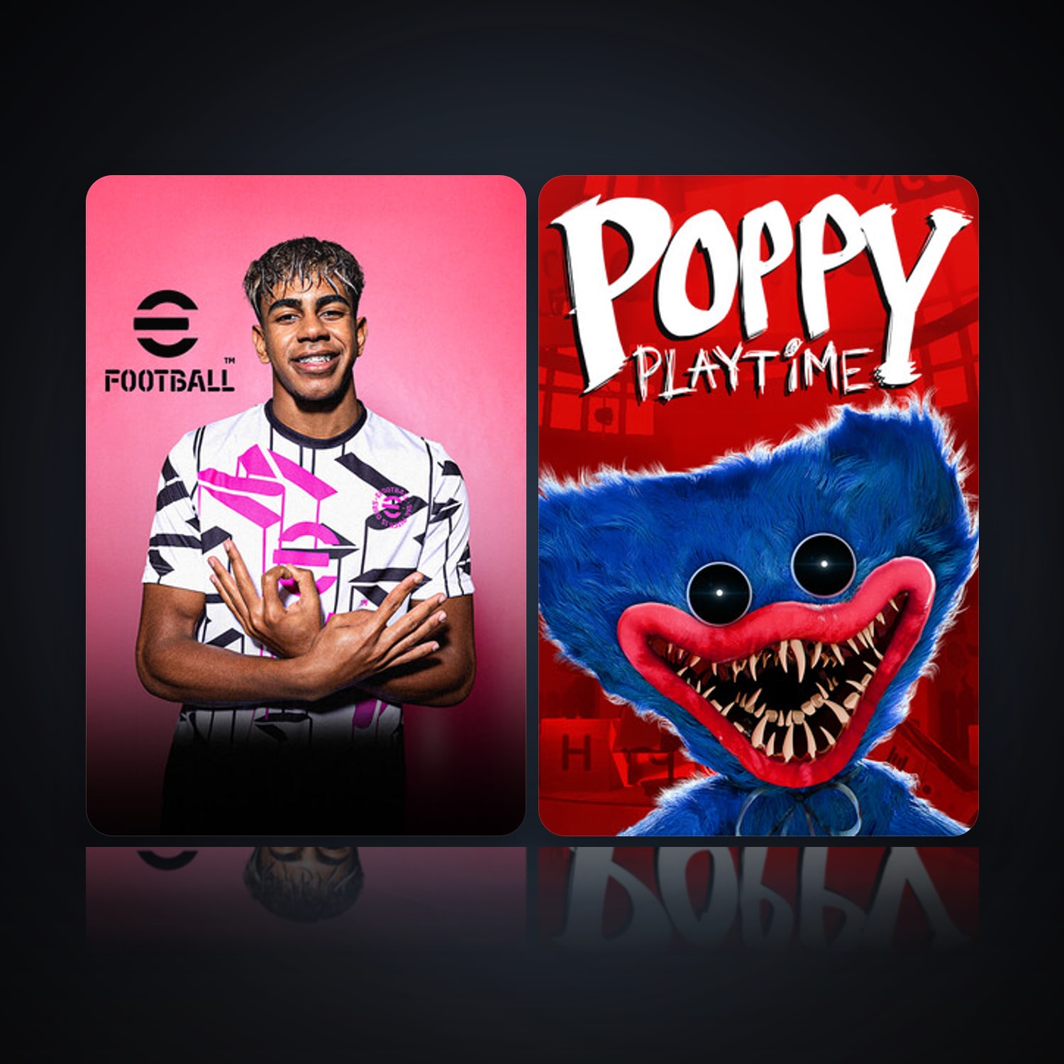 eFootball 2024 & Poppy Playtime — HabibiAccounts