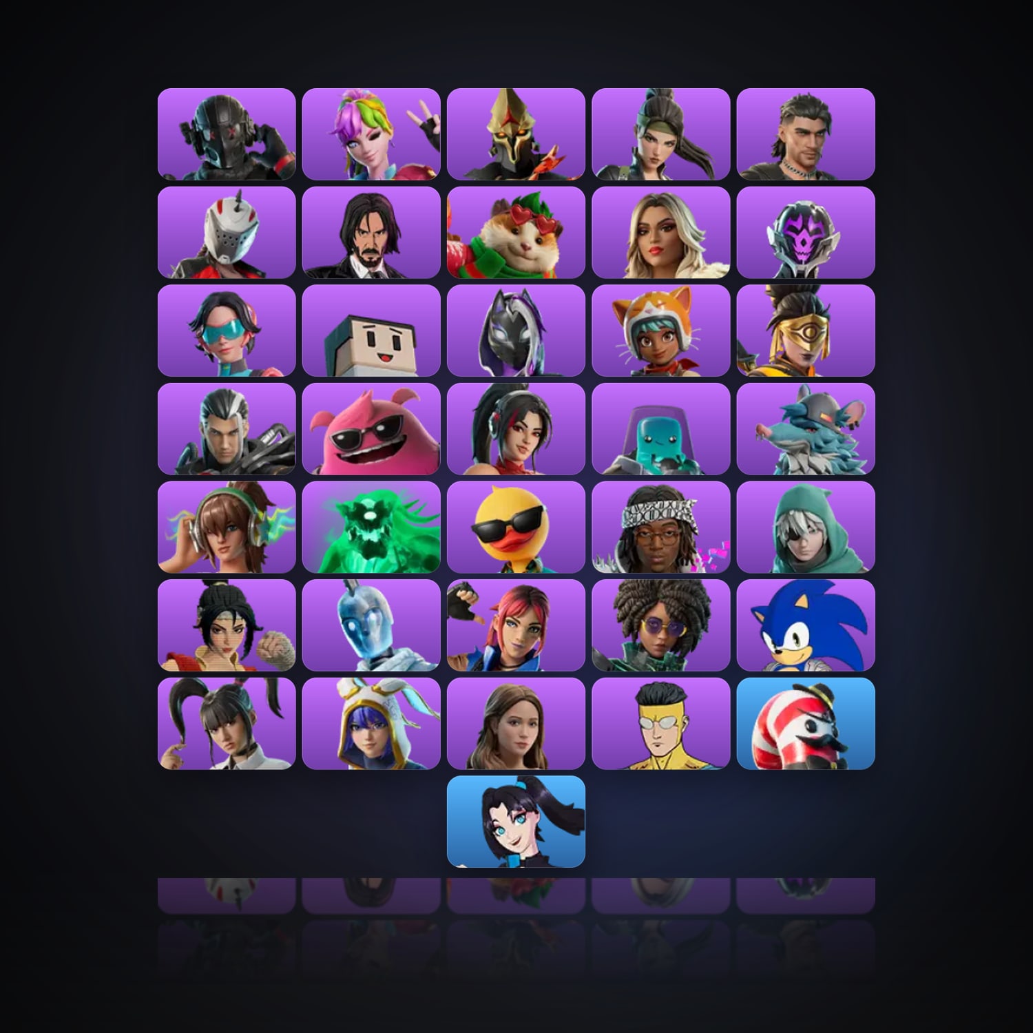 Fortnite | 36 Skins | 4.4K V-Bucks | Level 846 | 60 Wins — HabibiAccounts
