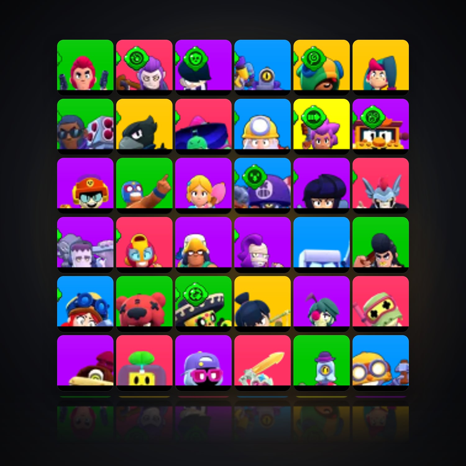 81 Brawlers | 27.6K Trophies — HabibiAccounts
