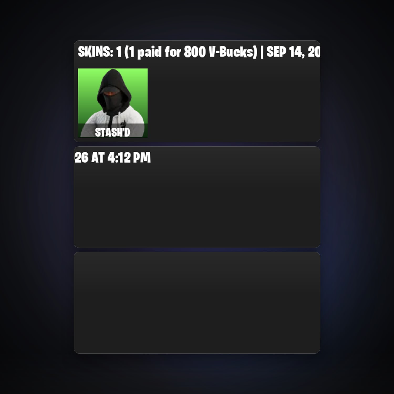 Fortnite | 1 Skins | 200 V-Bucks | Level 96 | 8 Wins — HabibiAccounts