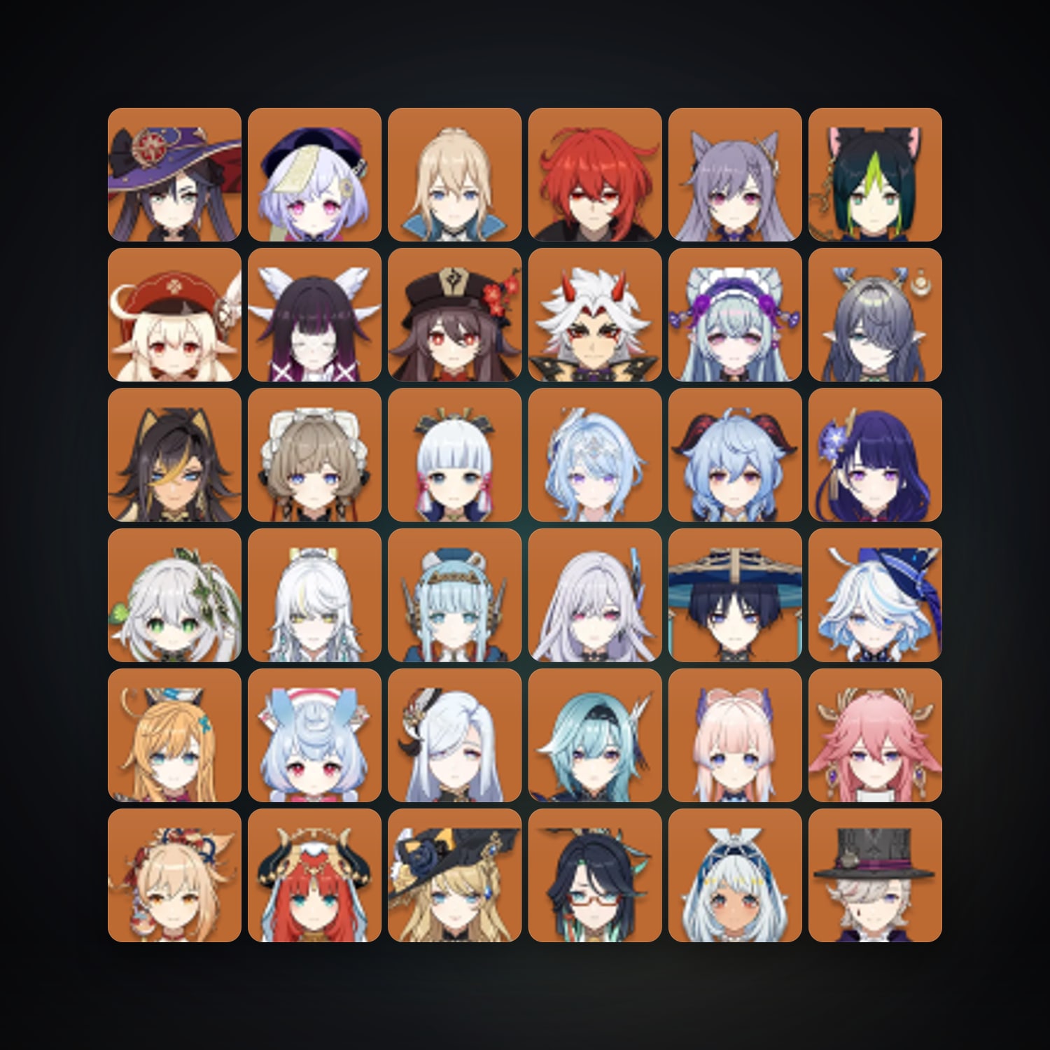 جينشن إمباكت | AR 60 | 95 شخصية | 40× 5★ — HabibiAccounts