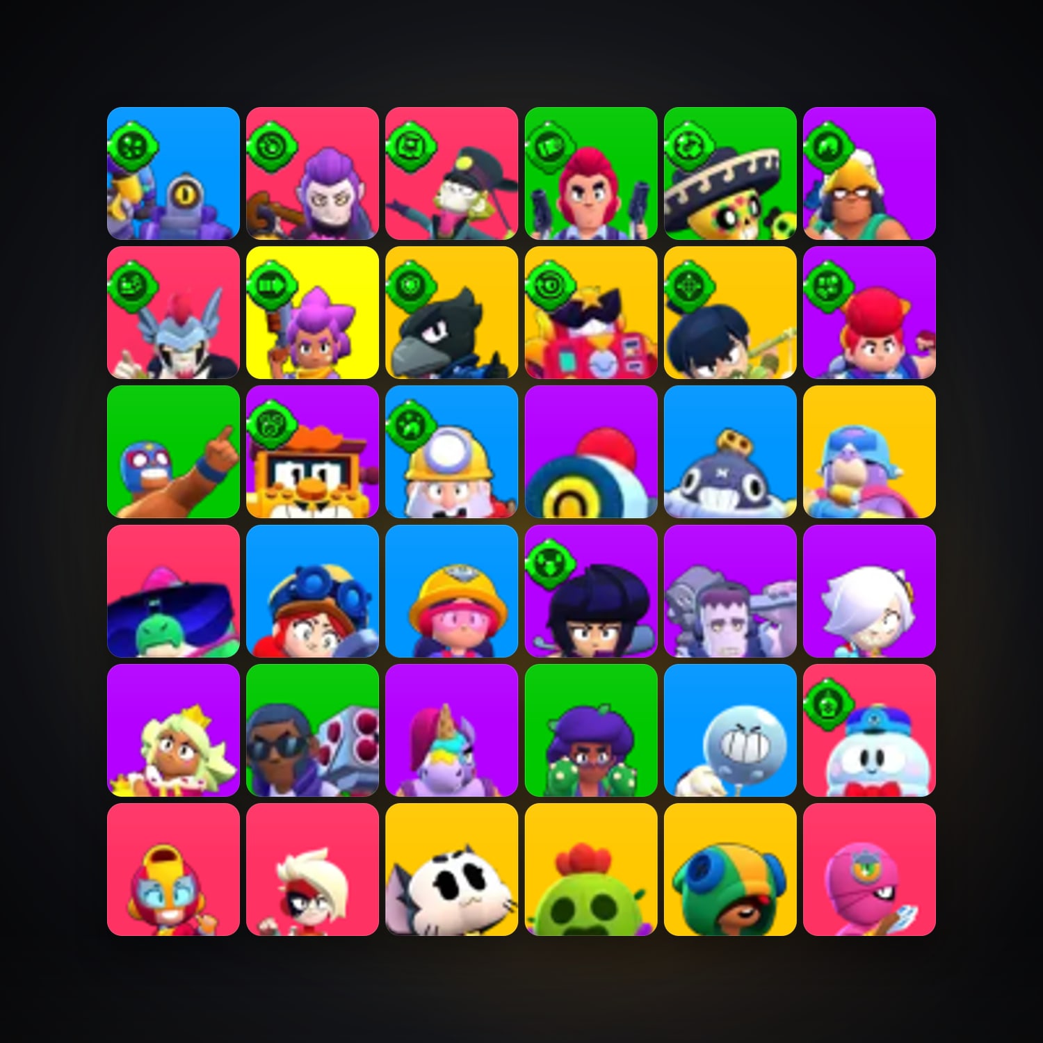 79 Brawlers | 7.2K Trophies — HabibiAccounts