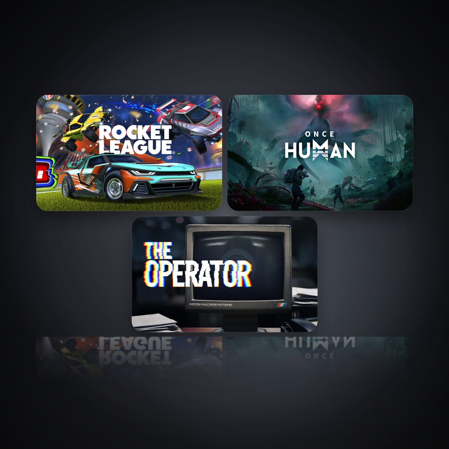 Rocket League & Once Human | 3 Games — HabibiAccounts