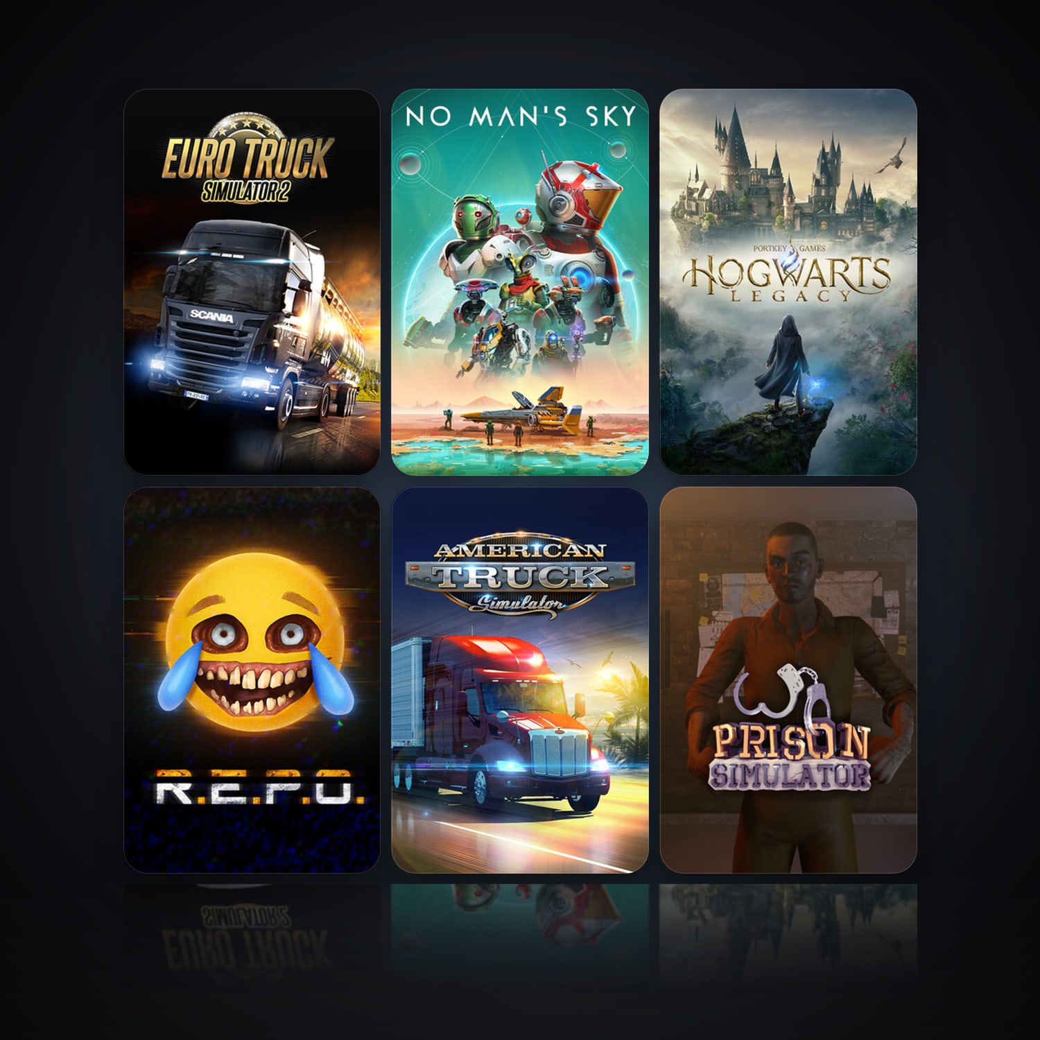 Euro Truck Simulator 2 & No Man's Sky | 34 Games | Clean — HabibiAccounts