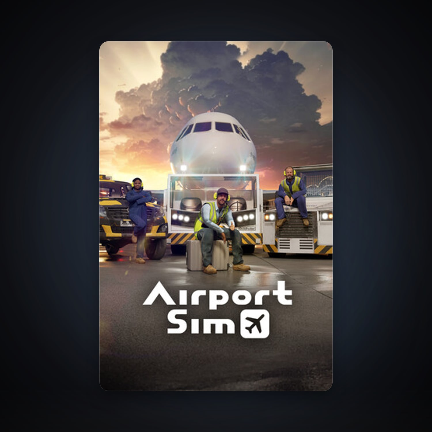 AirportSim, 4 games, clean — HabibiAccounts