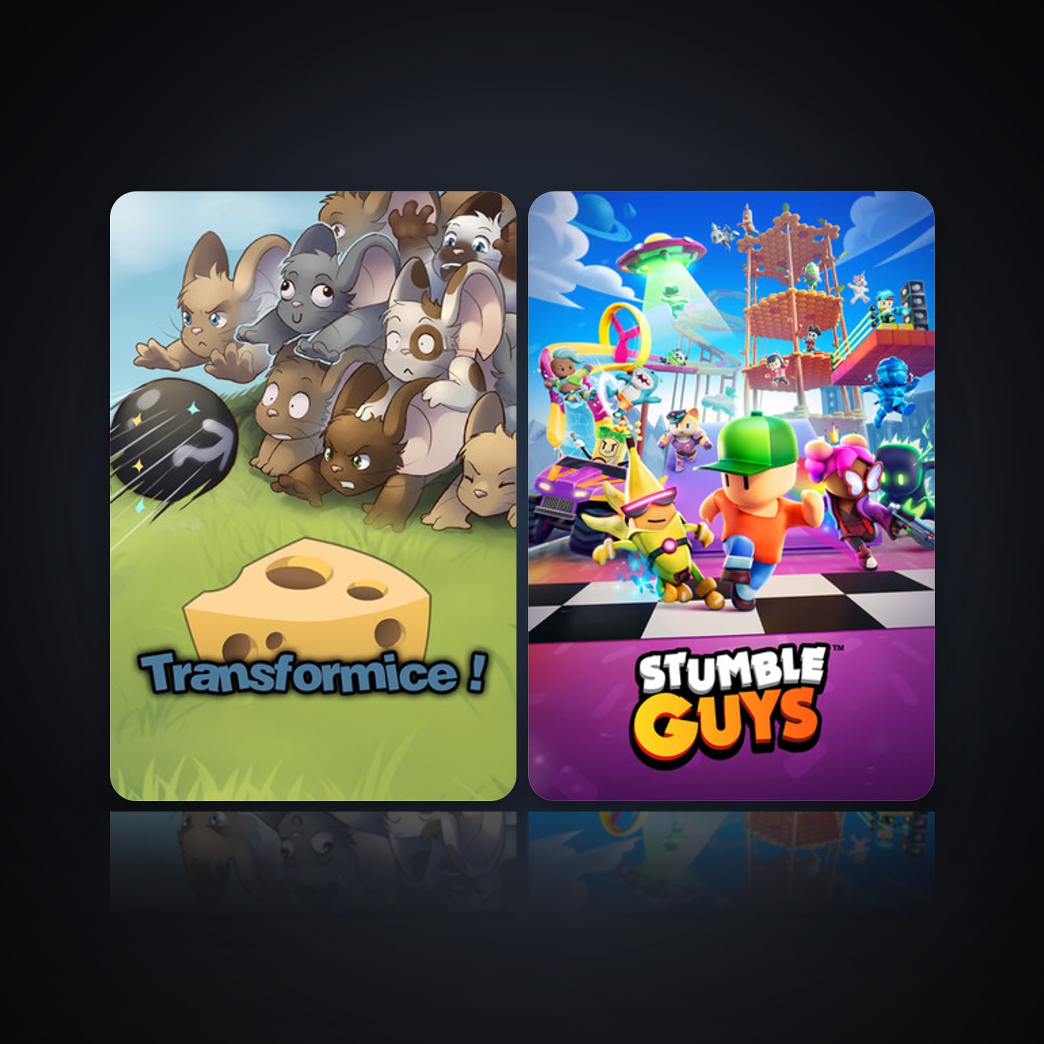 Transformice & Stumble Guys — HabibiAccounts