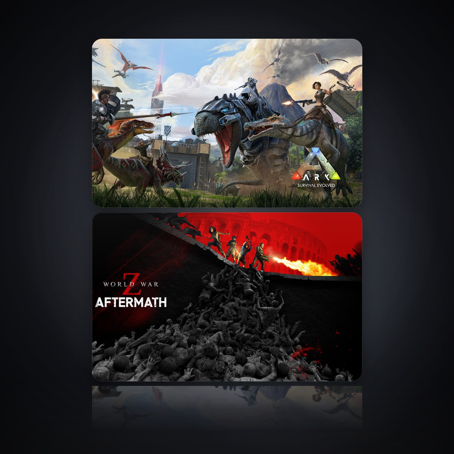 ARK: Survival Evolved & World War Z | 2 Games — HabibiAccounts