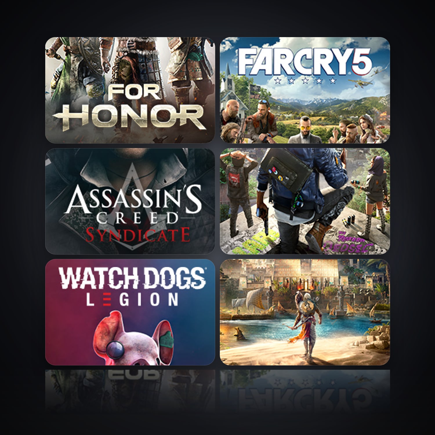 هالحساب يوبيسوفت فيه For Honor وFar Cry 5، GB، 8 ألعاب — HabibiAccounts
