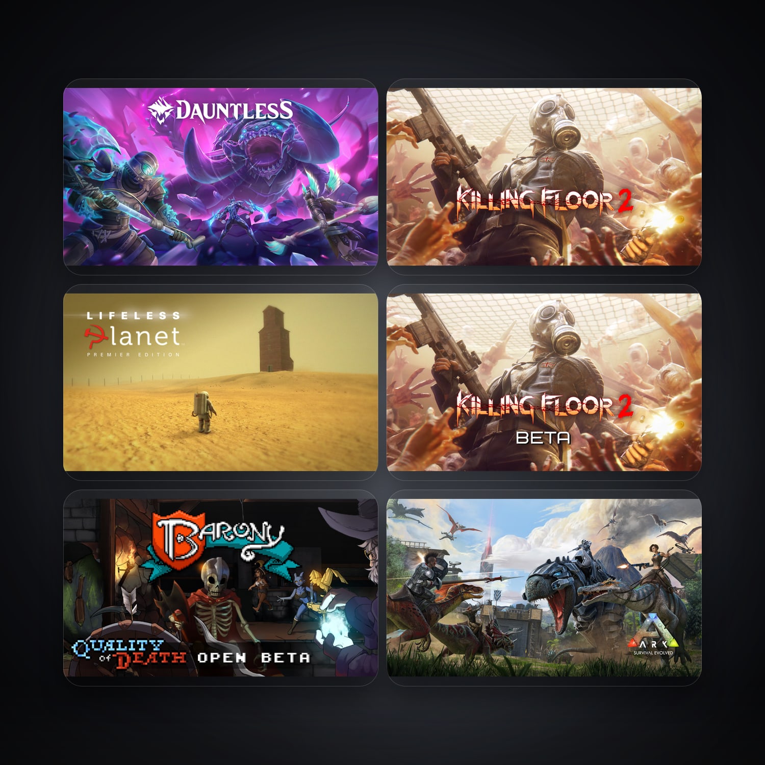 هالحساب إبك فيه Dauntless وKilling Floor 2، PH، 12 ألعاب — HabibiAccounts