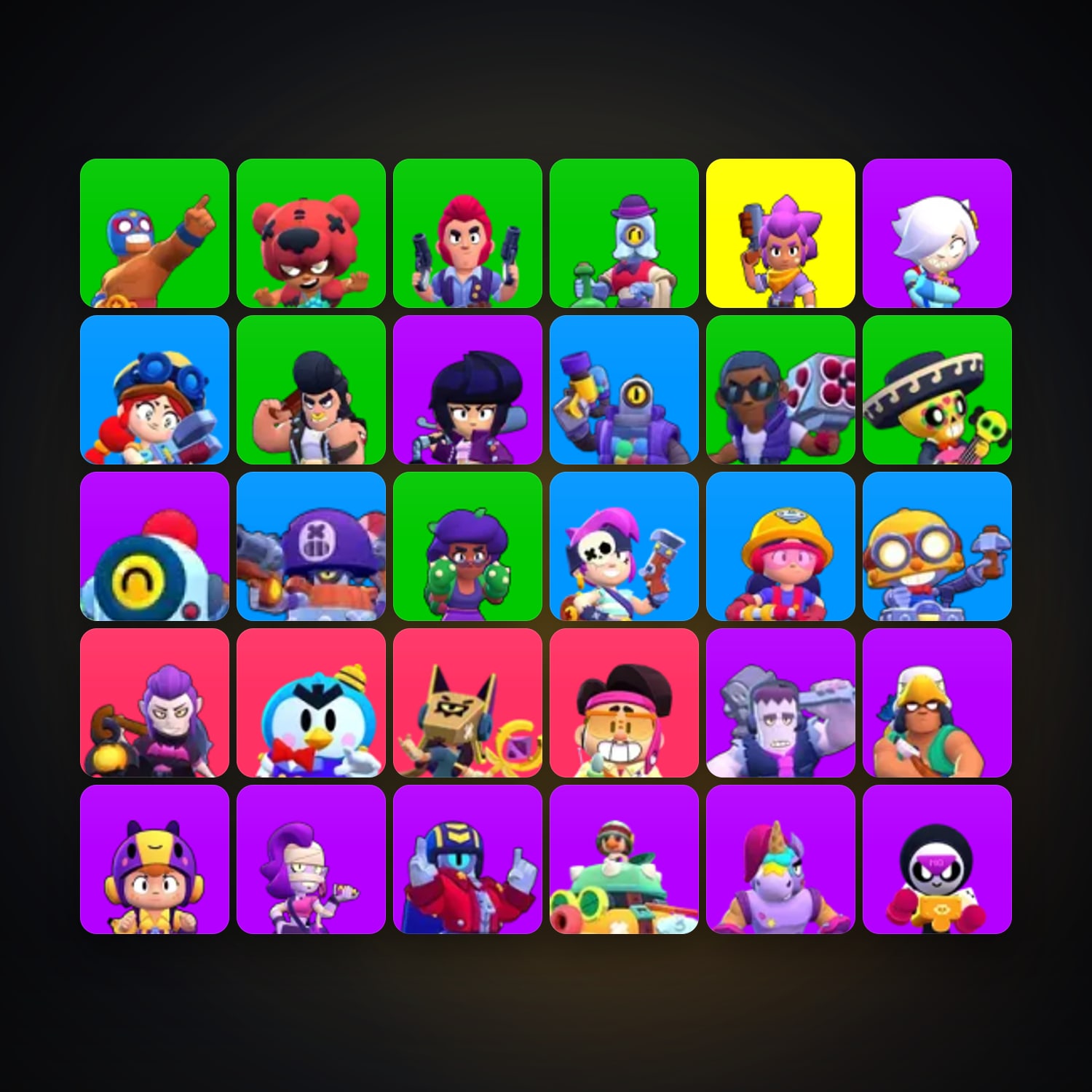 32 Brawlers | 2.1K Trophies — HabibiAccounts